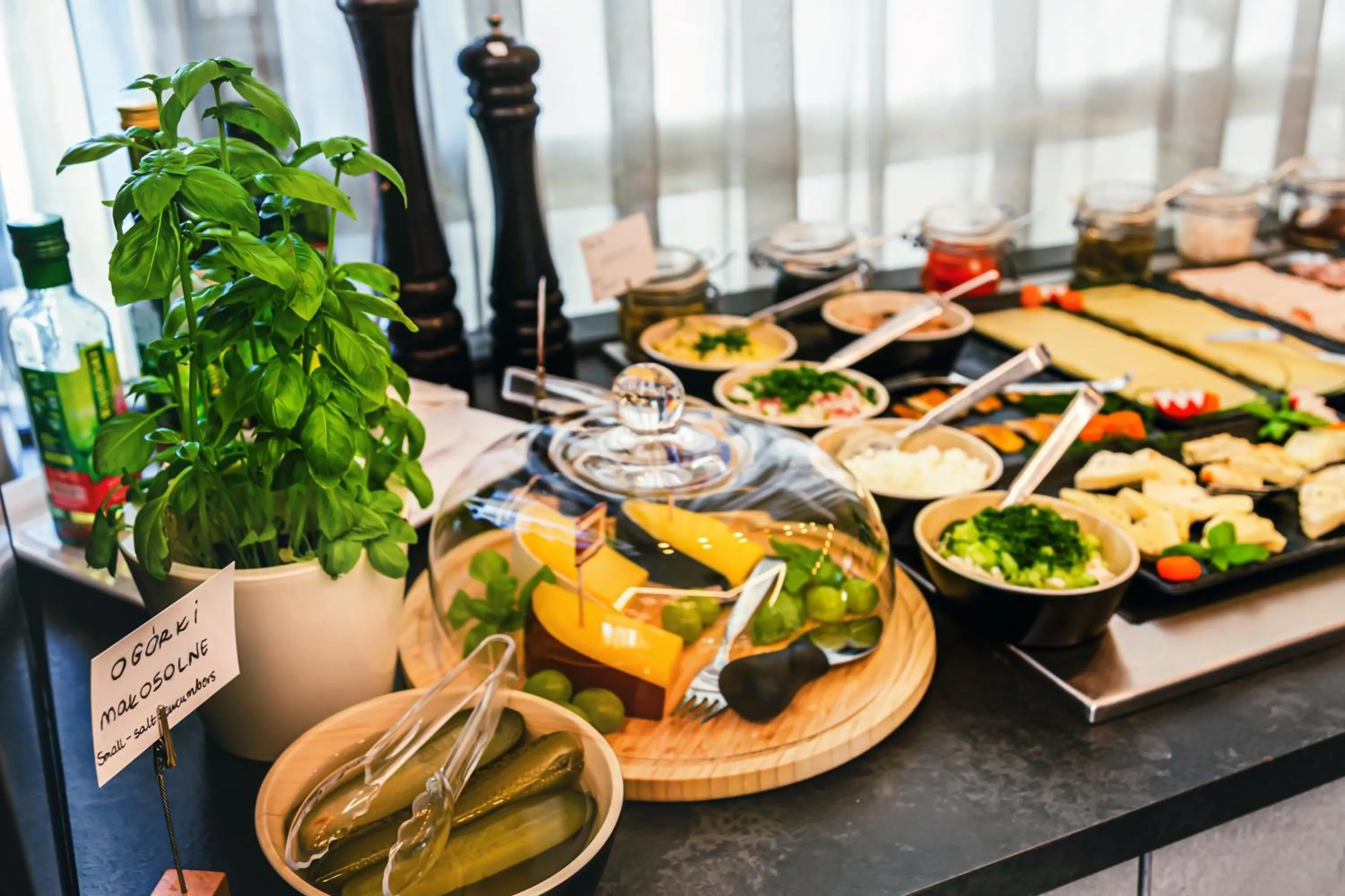 Buffet breakfast in Qubus Hotel Żory