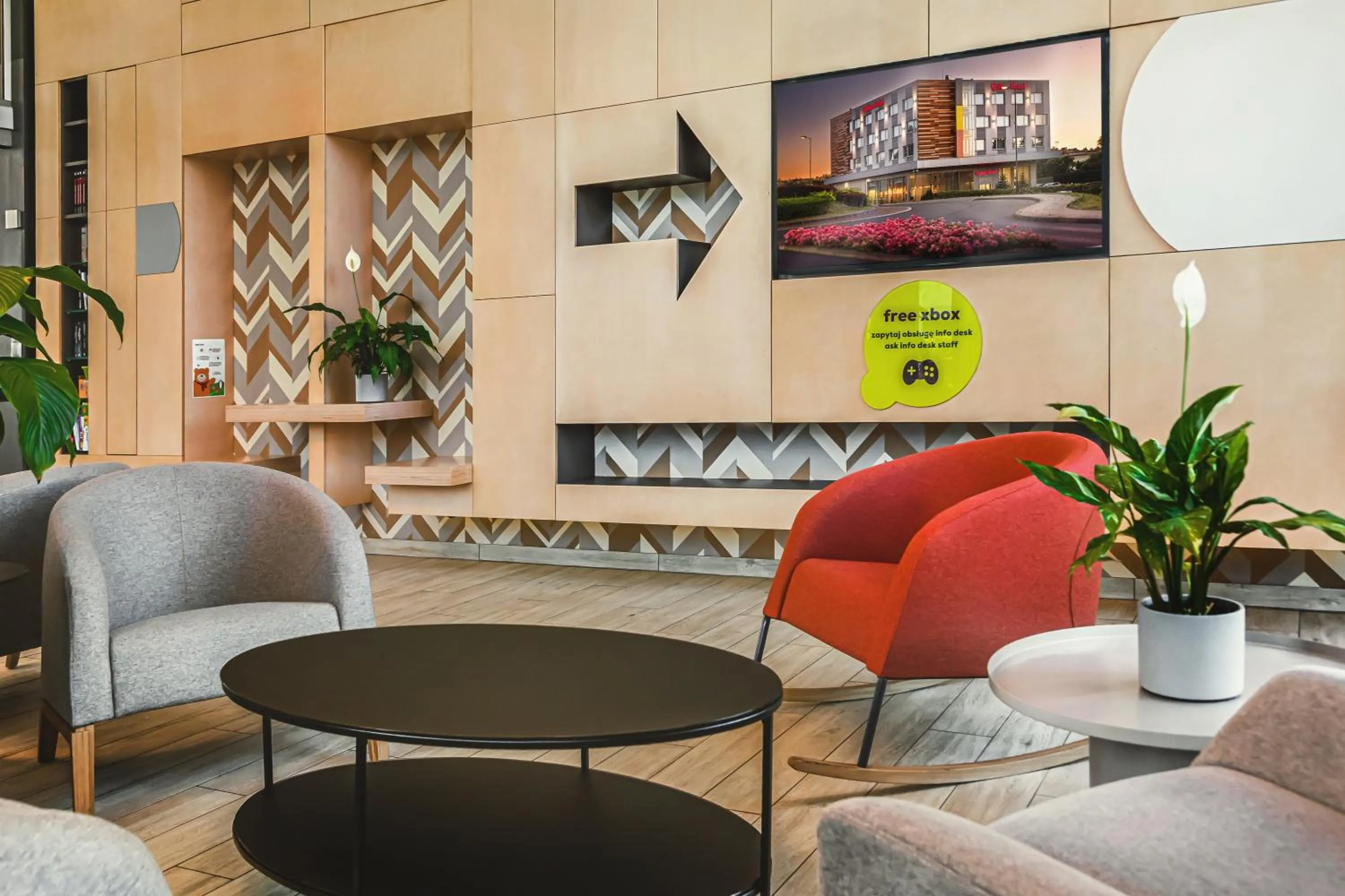 Lobby or reception in Qubus Hotel Żory