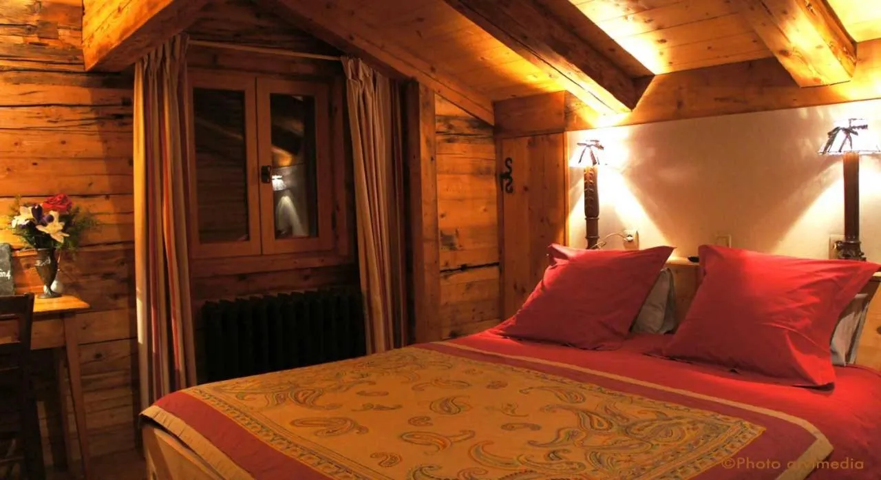 Bedroom, Bed in Chalet le 1791