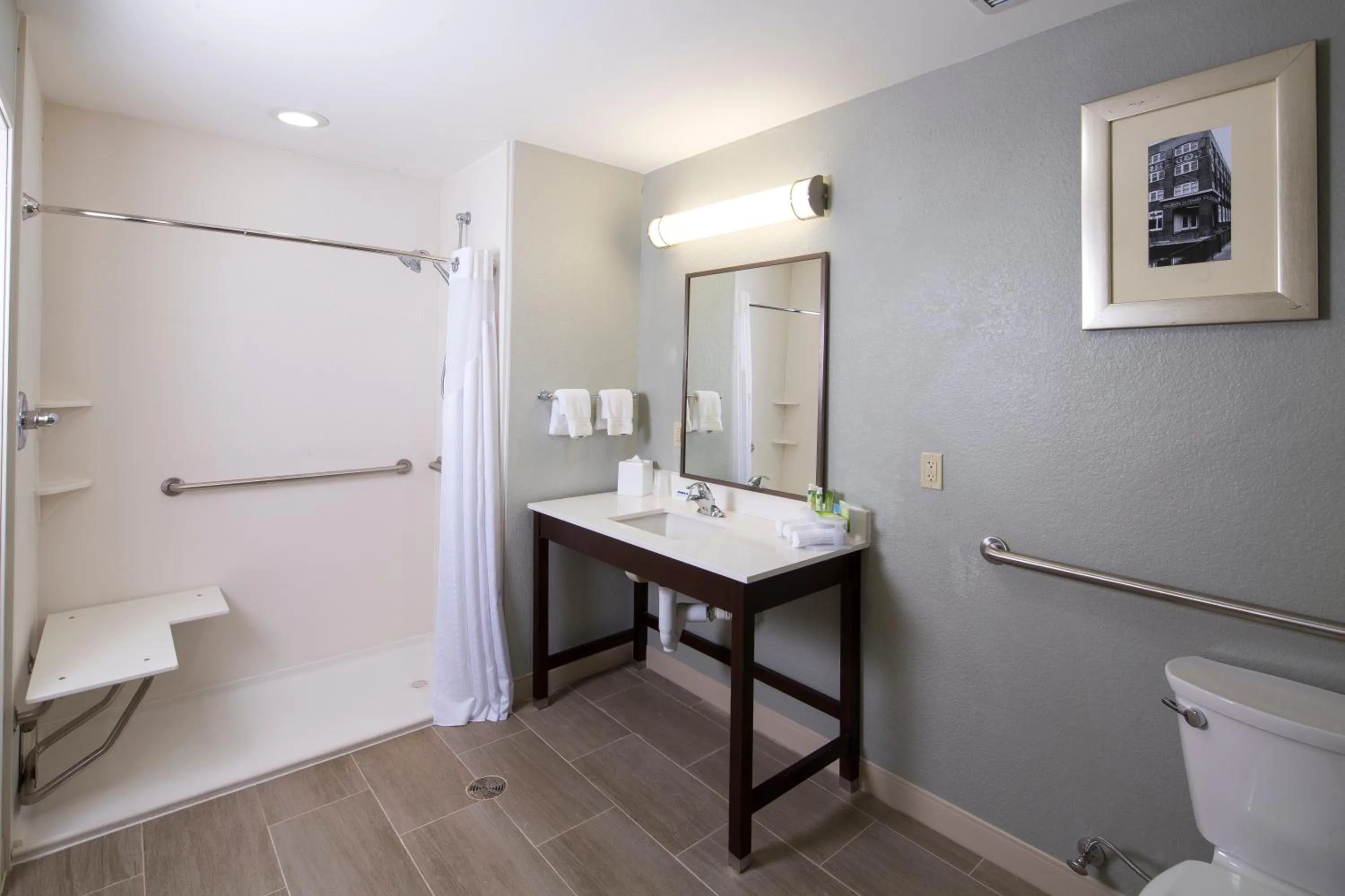 Bathroom in Holiday Inn Express & Suites Oklahoma City Downtown - Bricktown by IHG