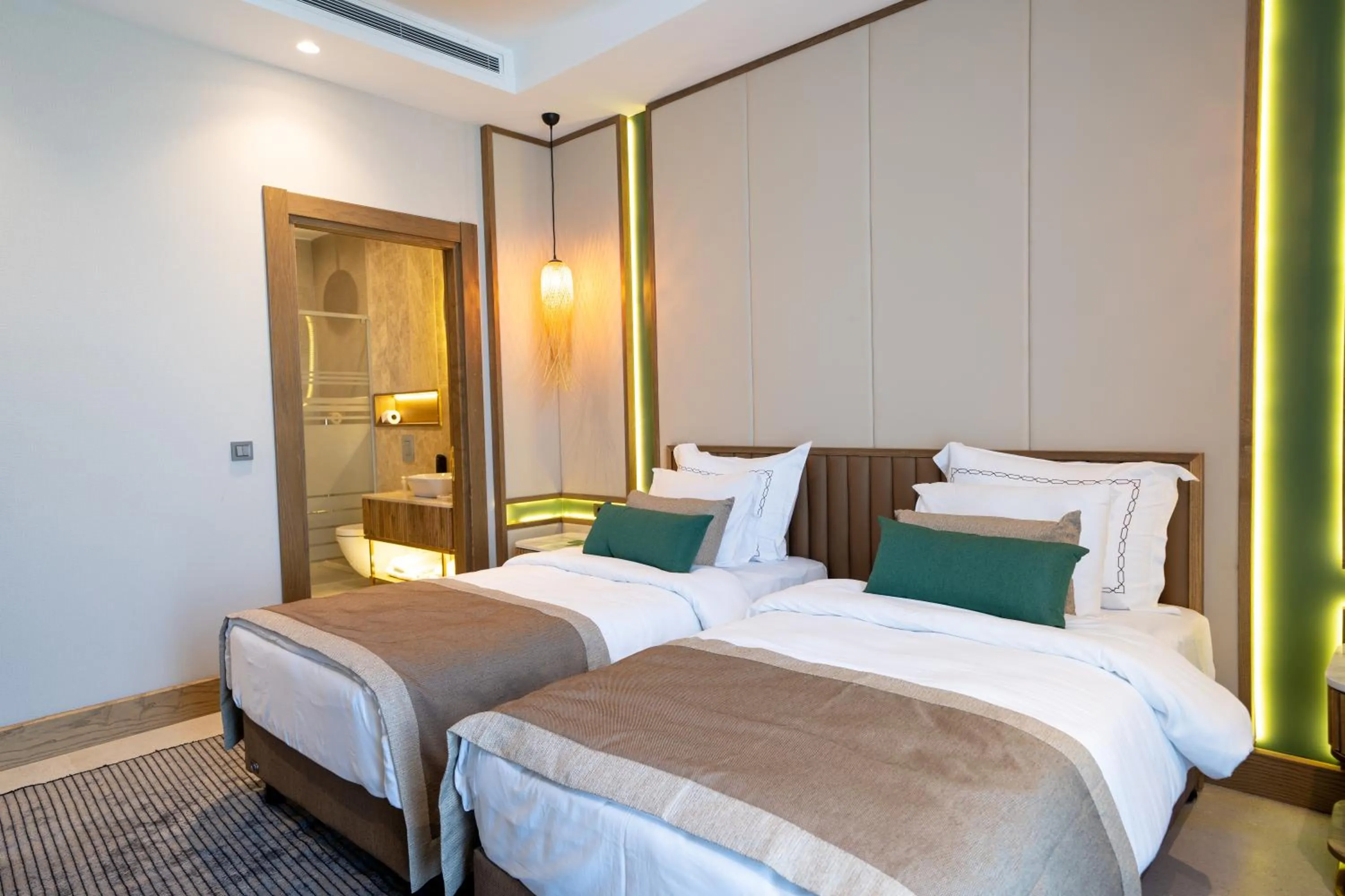 Bed in La Blanche Island Bodrum