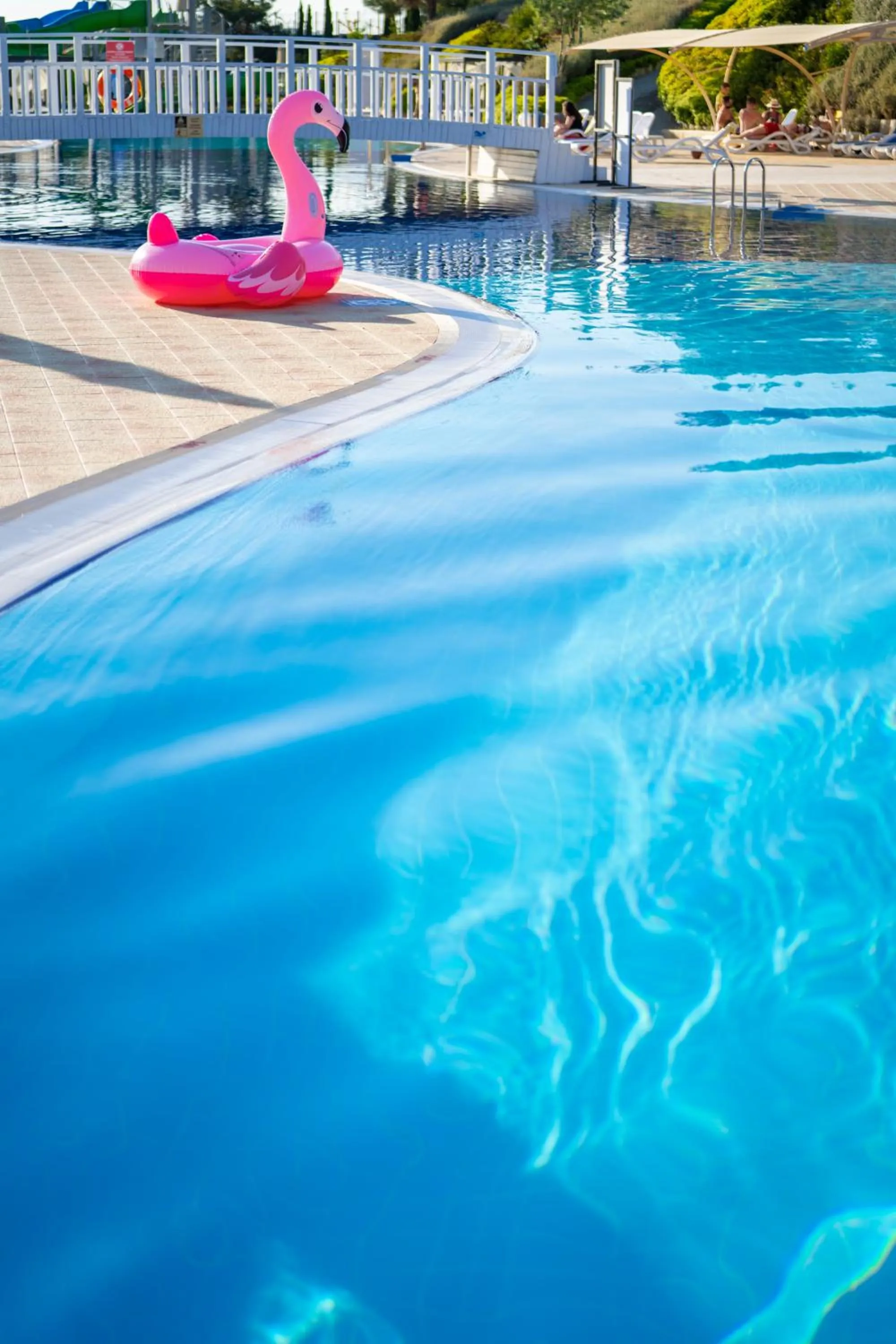 Pool view in La Blanche Island Bodrum