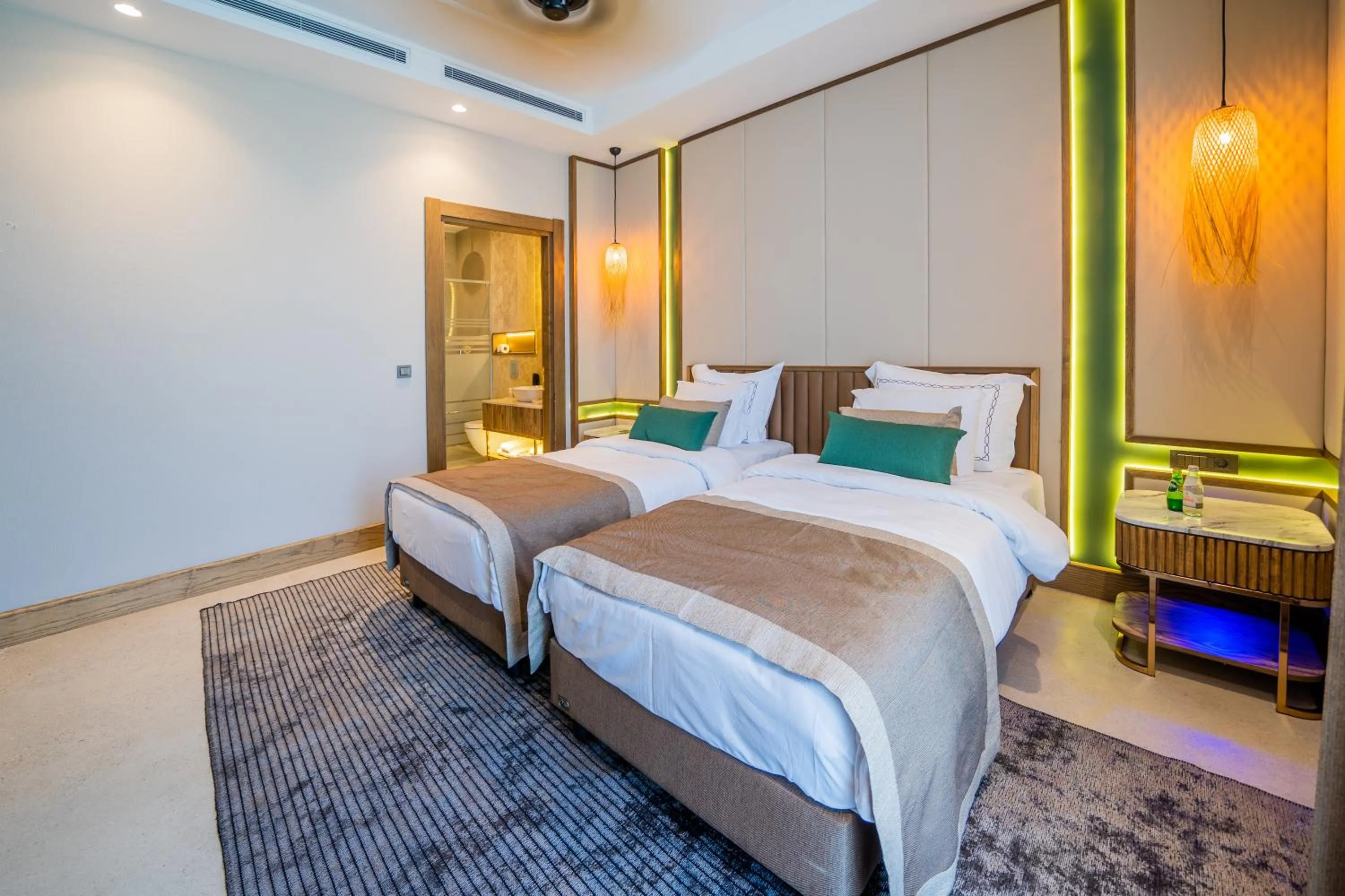 Bed in La Blanche Island Bodrum