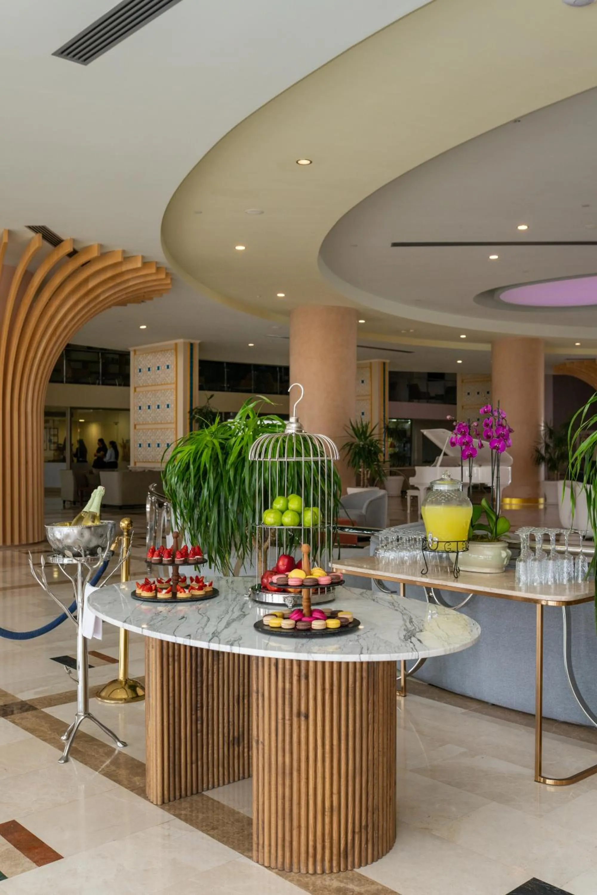 Lobby or reception in La Blanche Island Bodrum