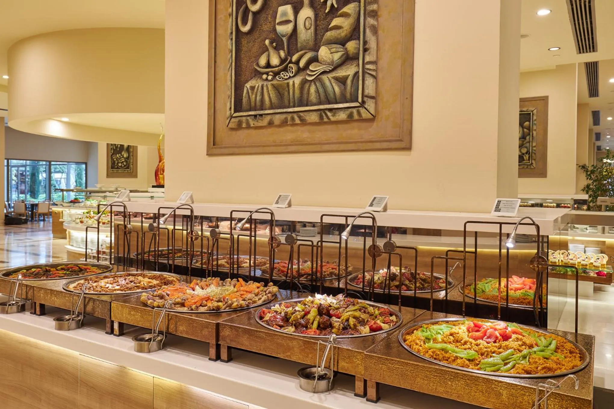 Food close-up in La Blanche Island Bodrum