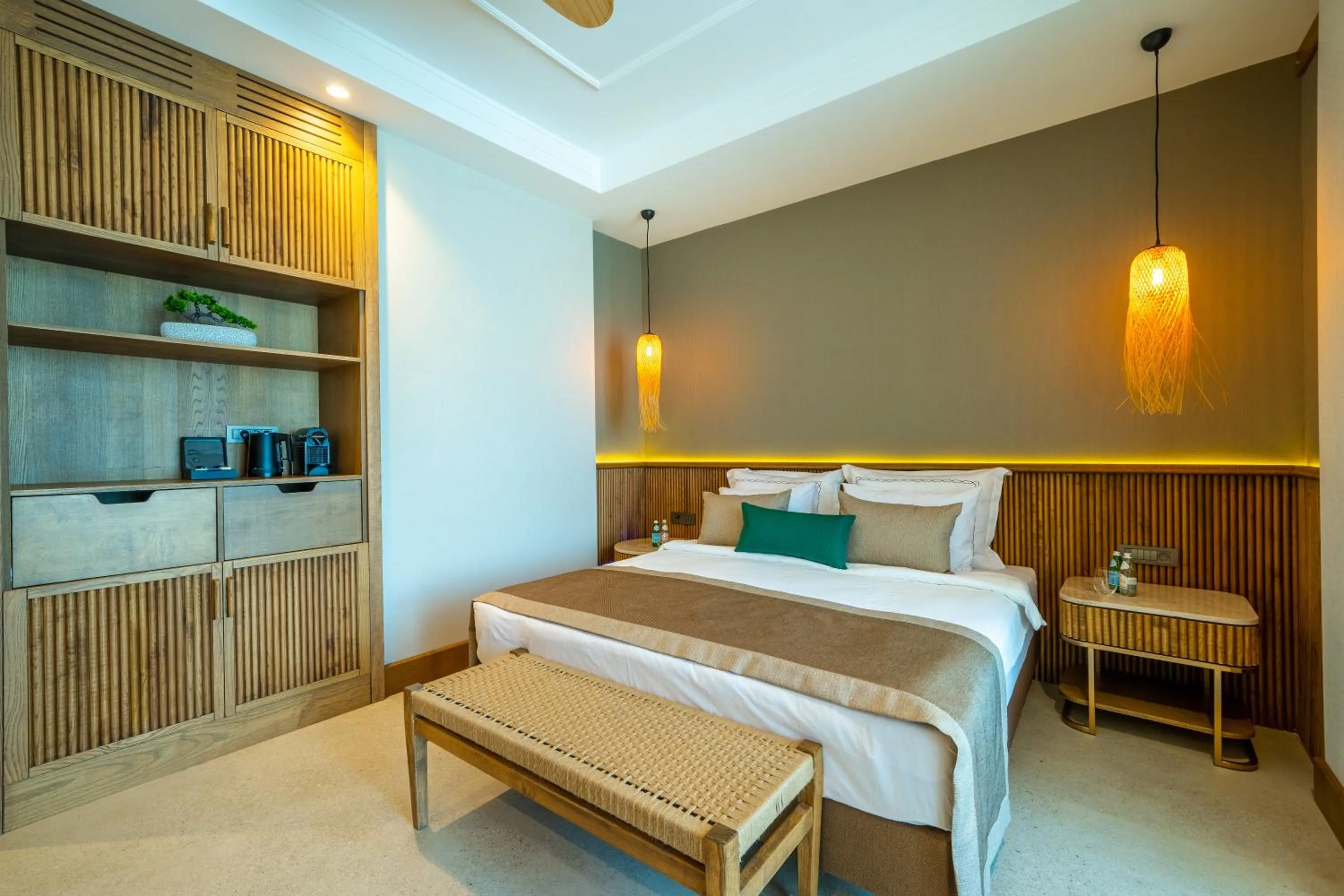 Bed in La Blanche Island Bodrum