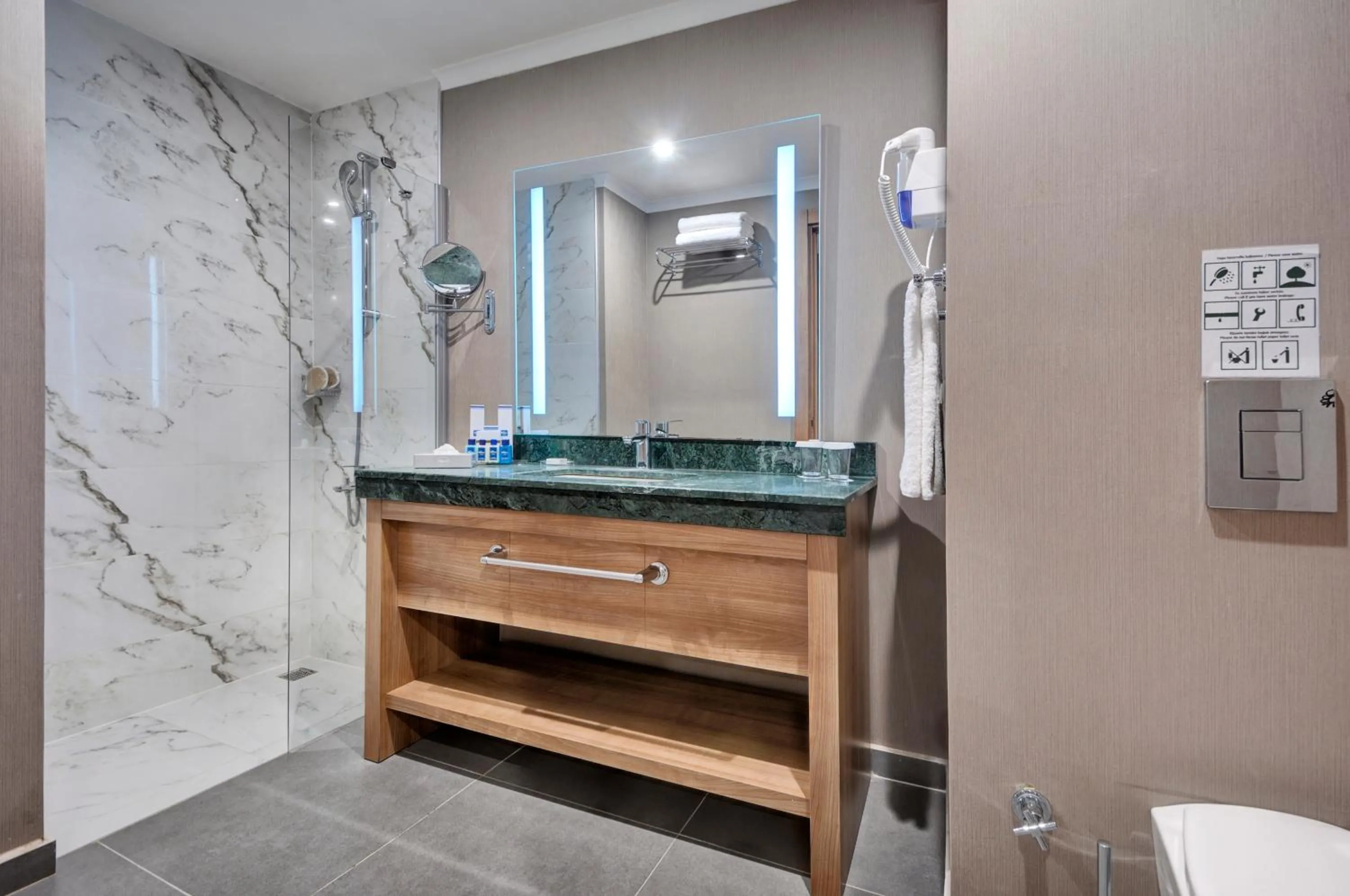 Bathroom in La Blanche Island Bodrum