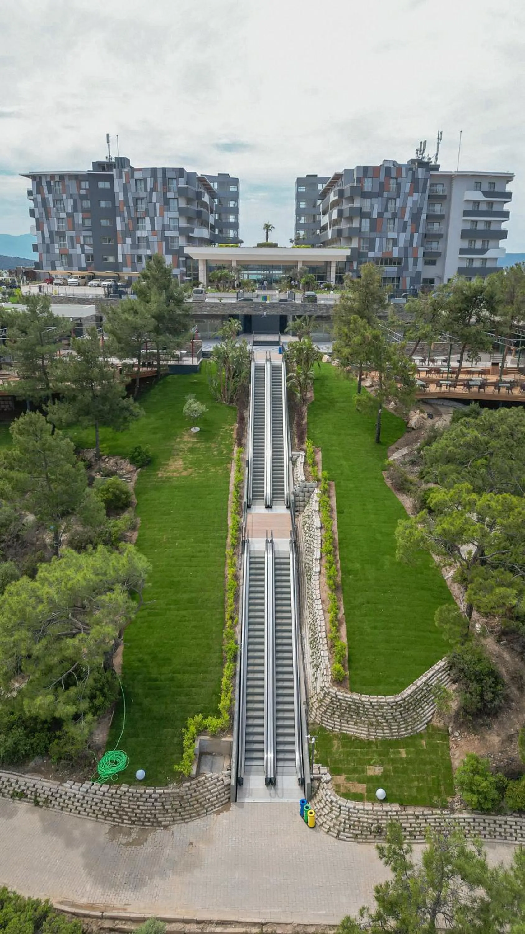 Property building in La Blanche Island Bodrum