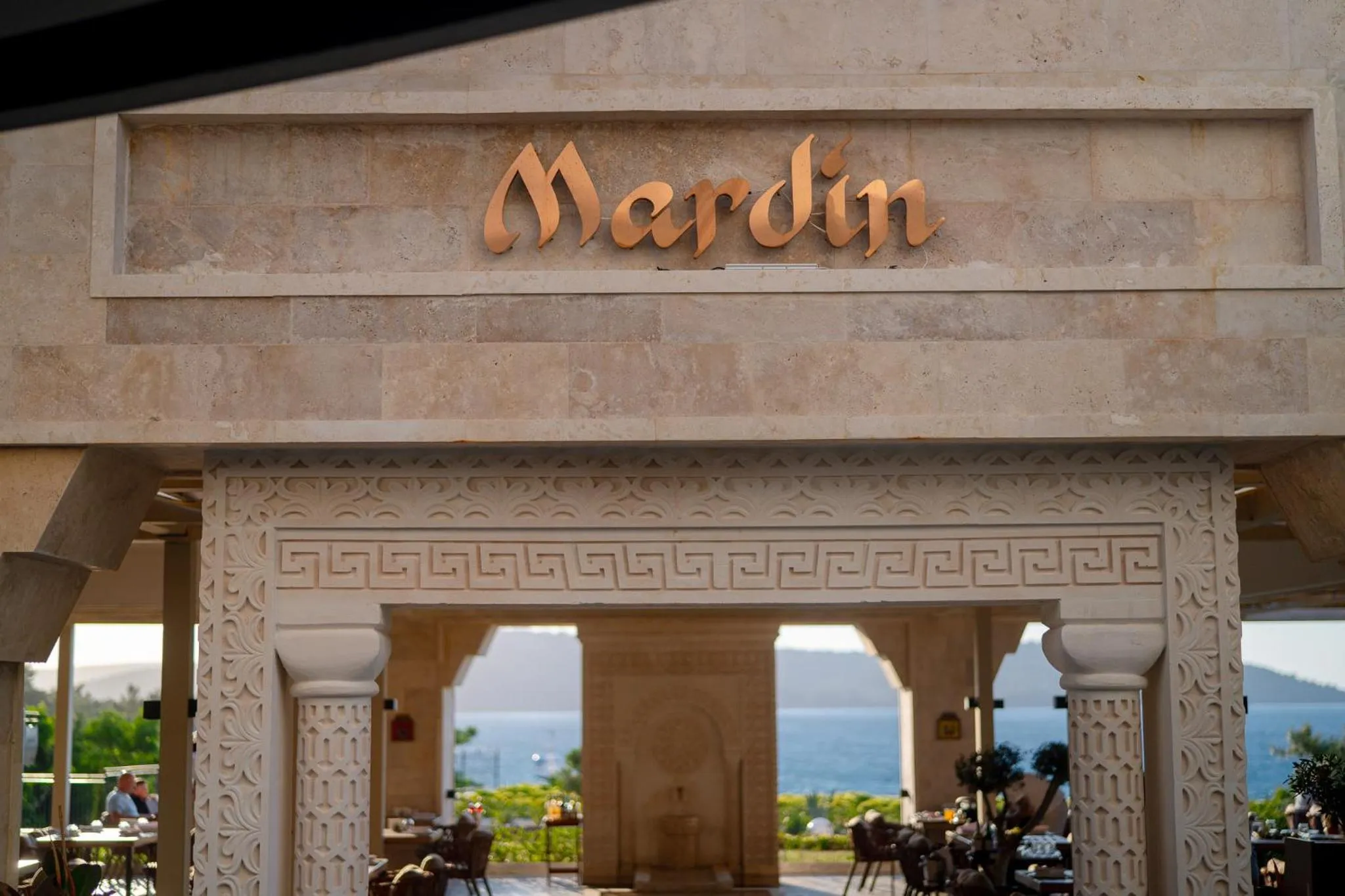 Restaurant/places to eat in La Blanche Island Bodrum