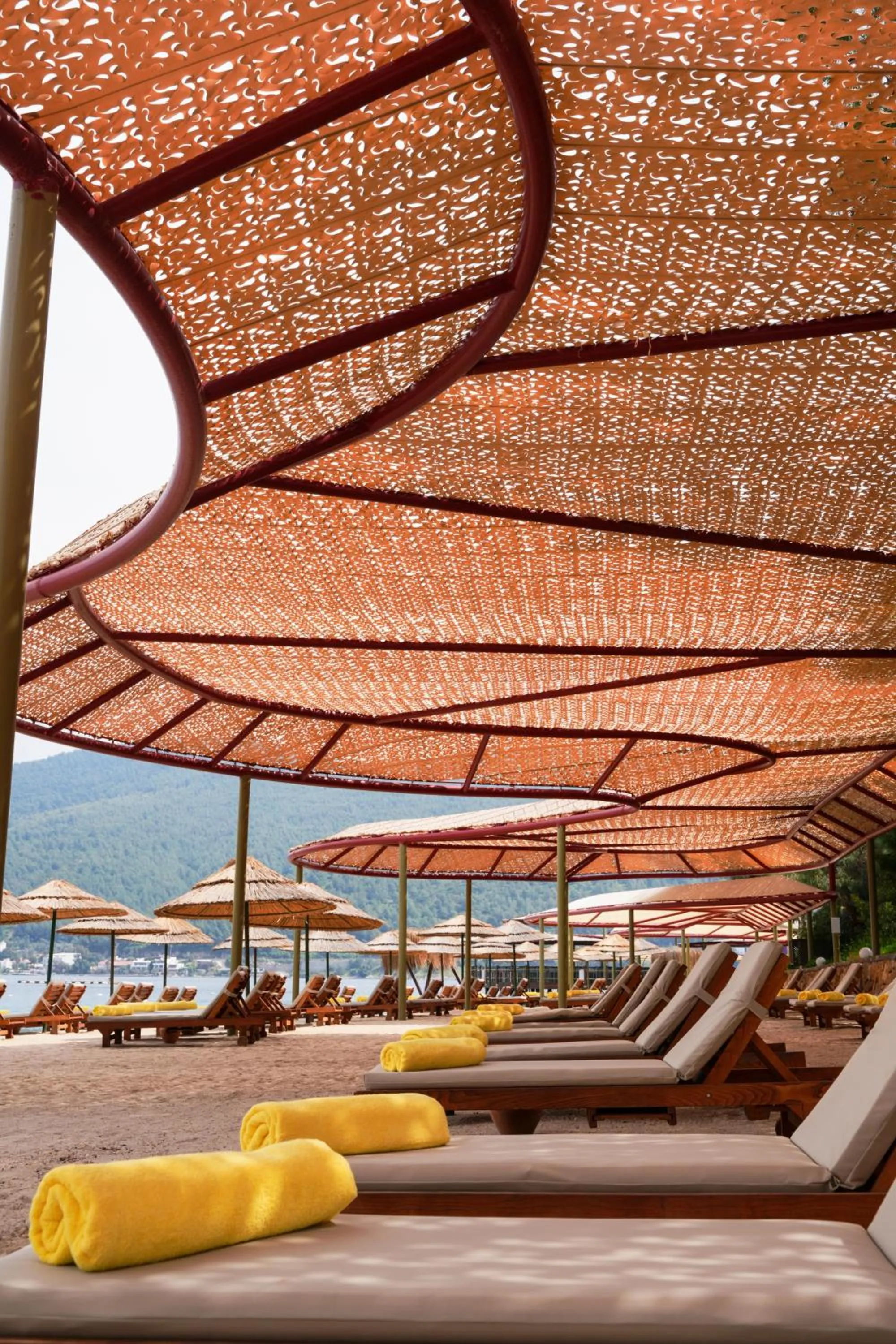 Beach in La Blanche Island Bodrum