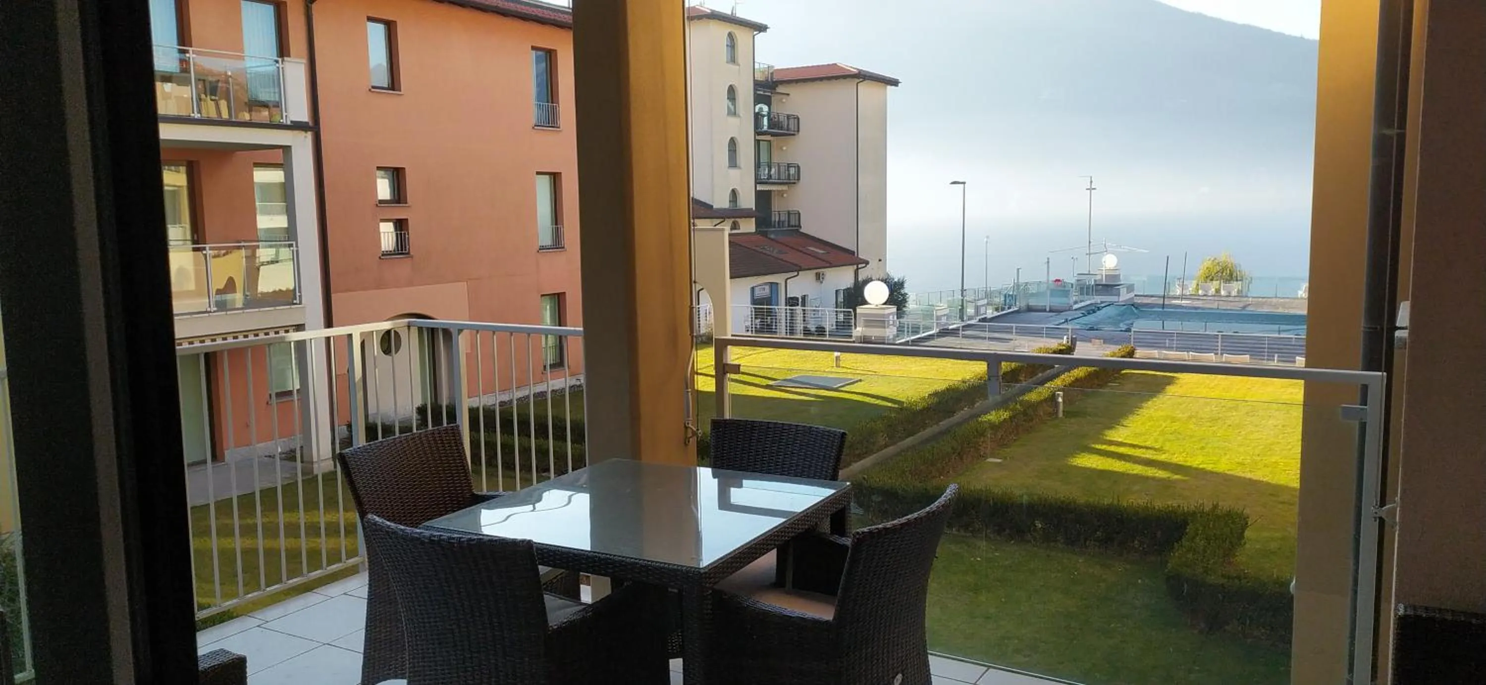 View (from property/room) in Golfo Gabella Lake Apartments