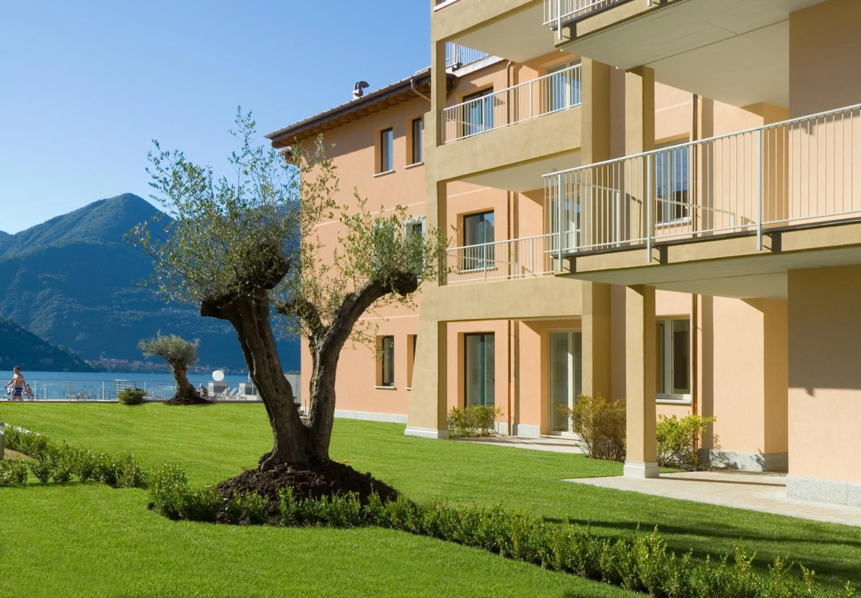 Facade/entrance in Golfo Gabella Lake Apartments