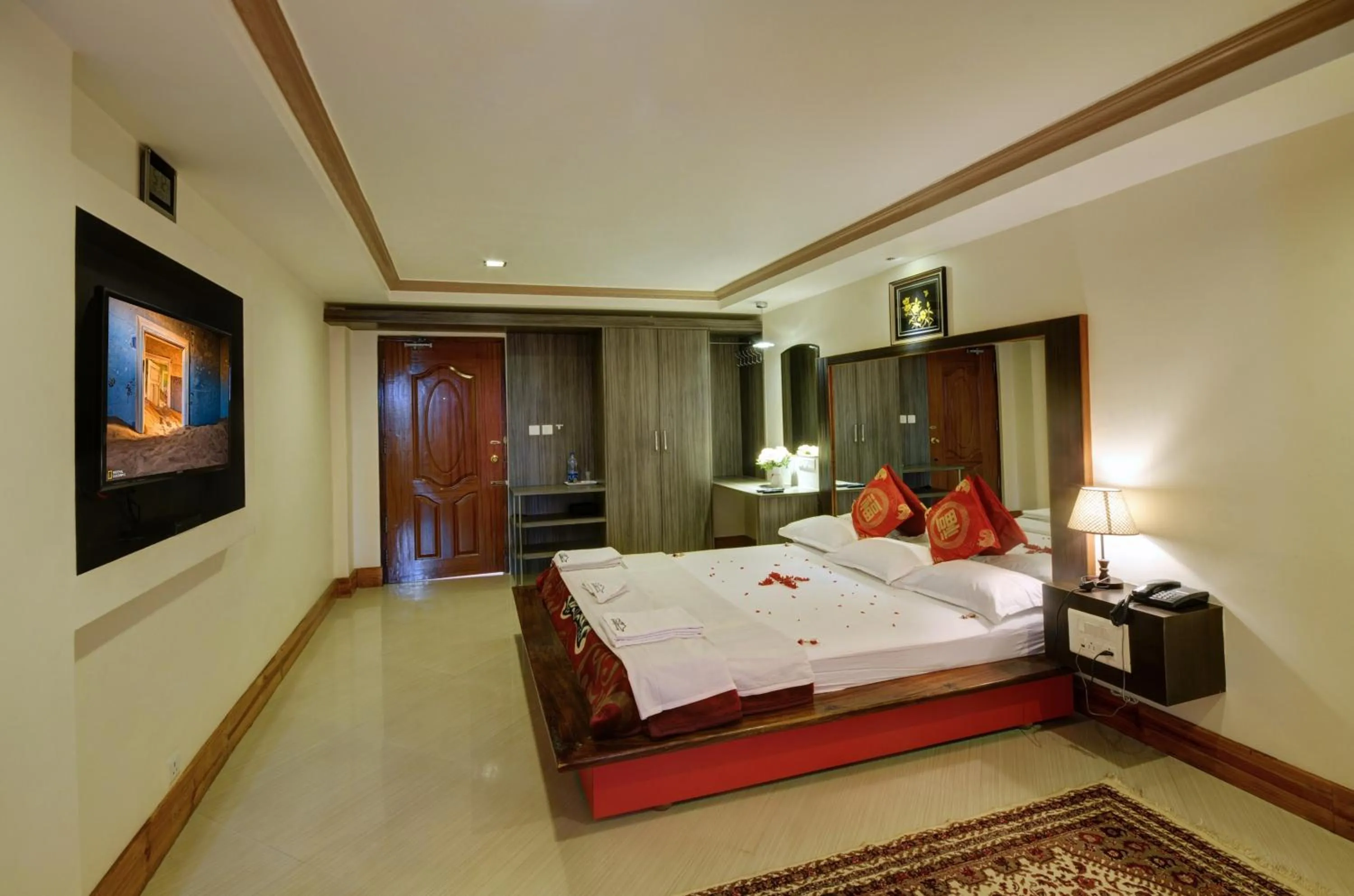 Garden view, Bed in Sunvalley Homestay