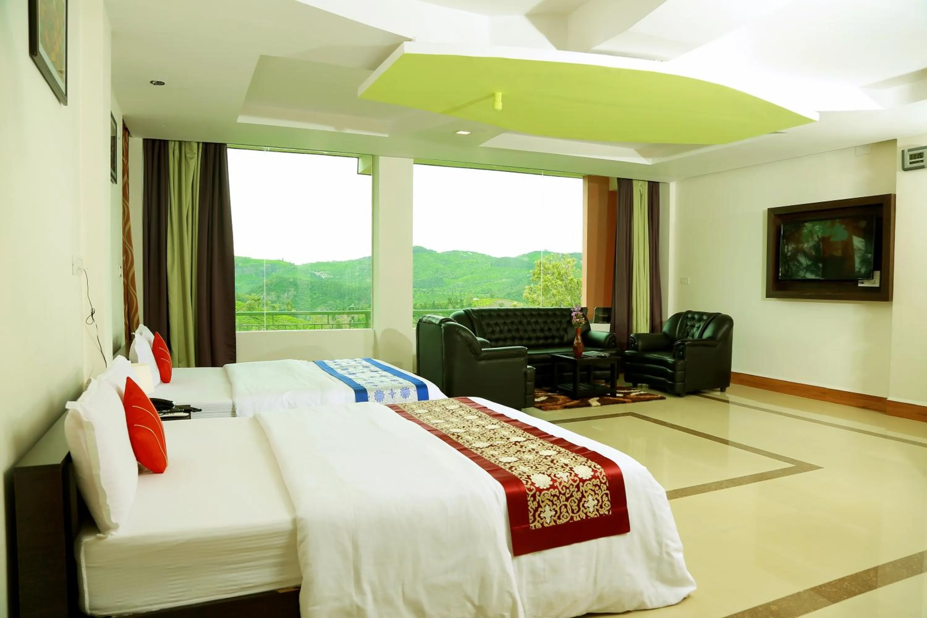 Mountain view, Bed in Sunvalley Homestay