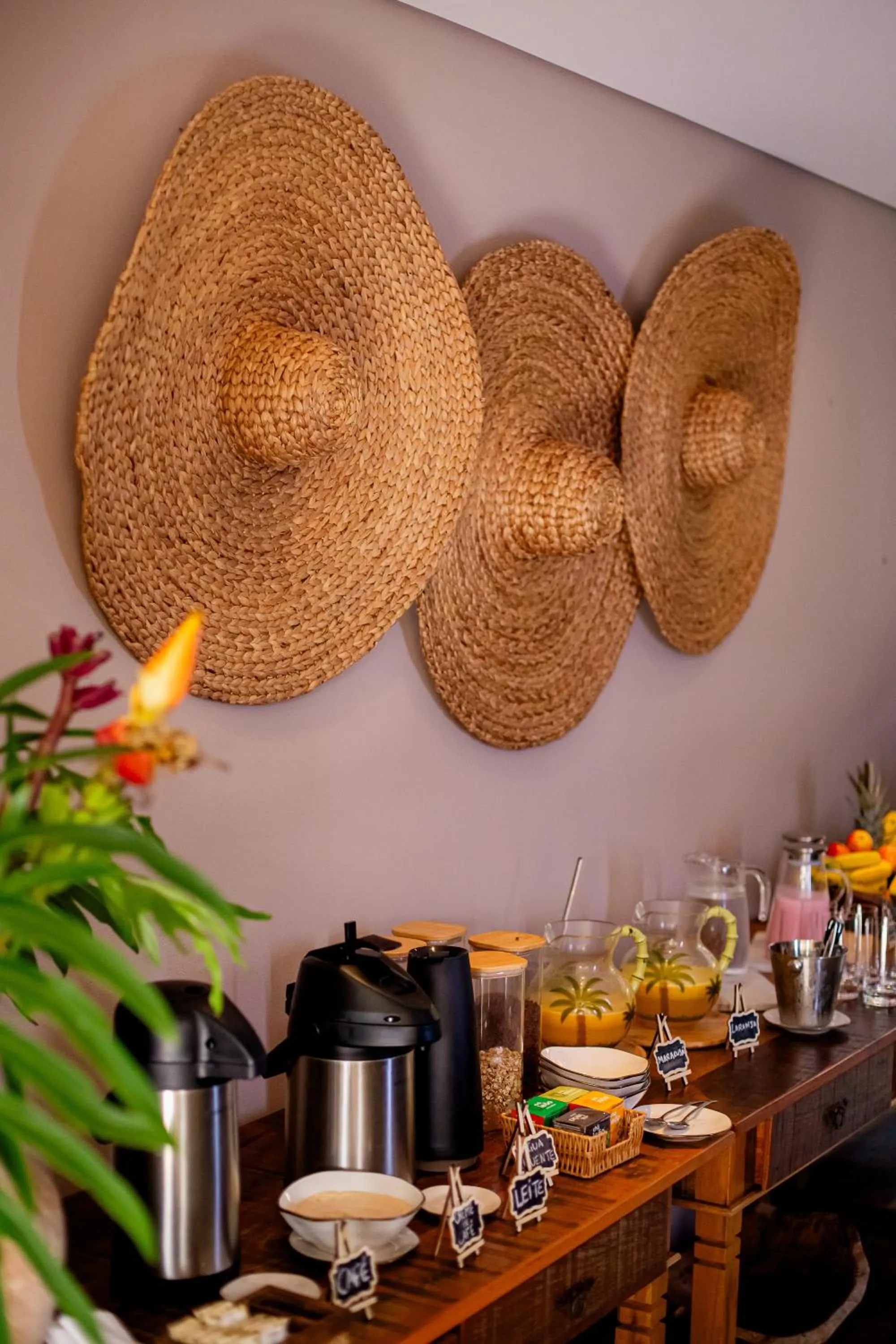 Decorative detail in Pousada Yamandu - SPA Aquecido