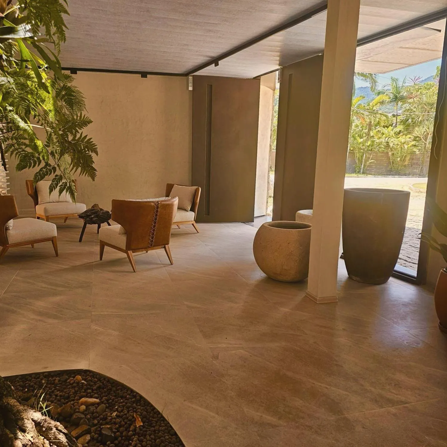 Lobby or reception in Pousada Yamandu - SPA Aquecido