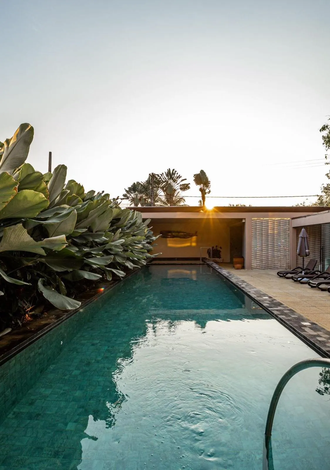 Swimming pool in Pousada Yamandu - SPA Aquecido