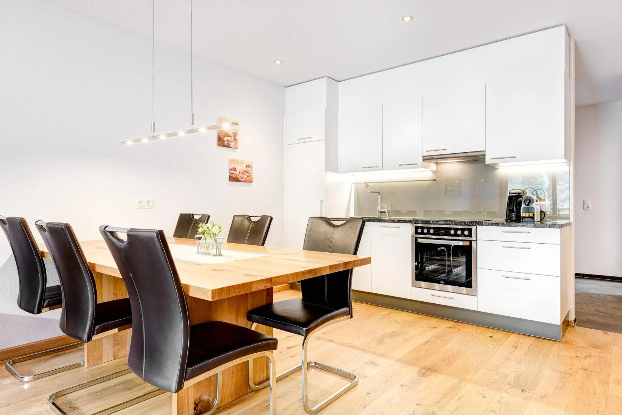 Kitchen or kitchenette in Damüls Appartements