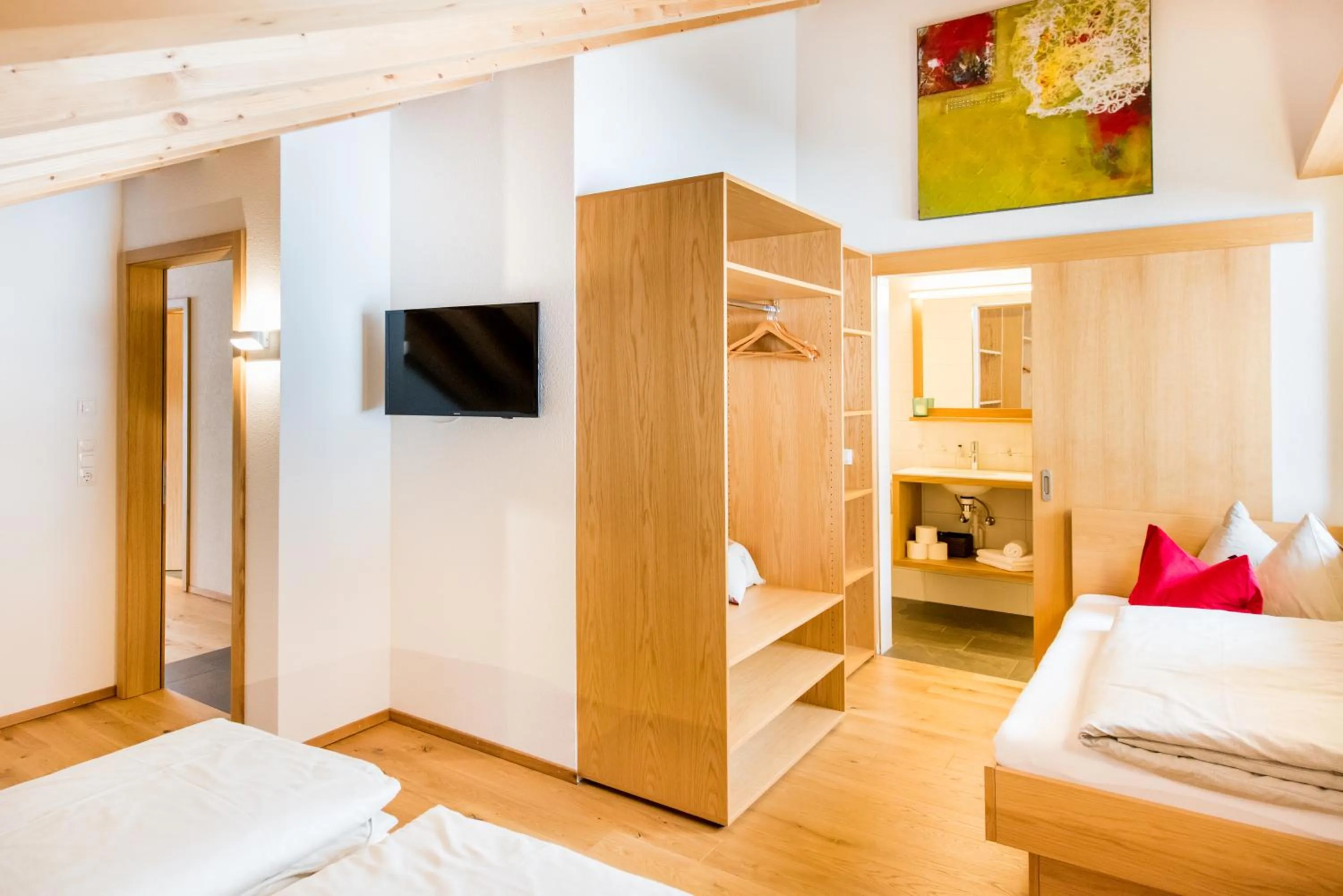 Bedroom, Bed in Damüls Appartements