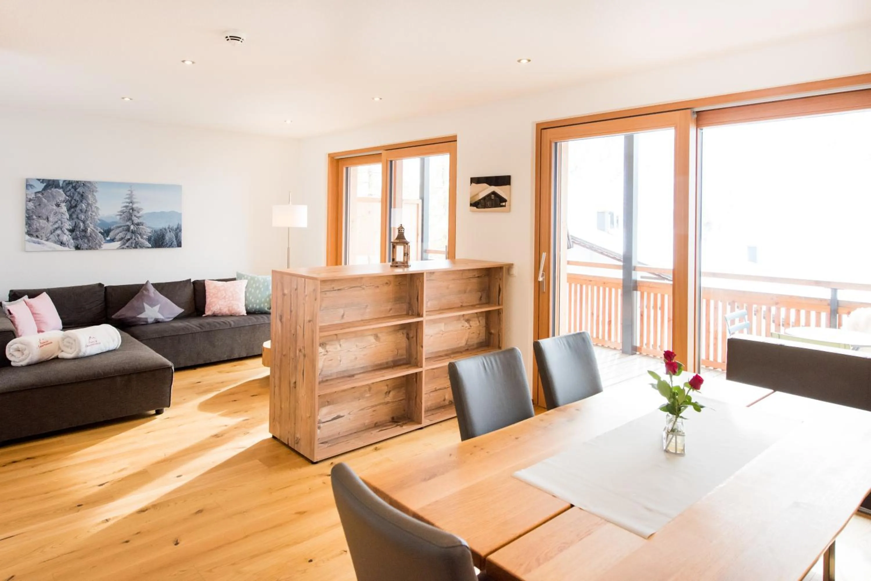 Living room in Damüls Appartements