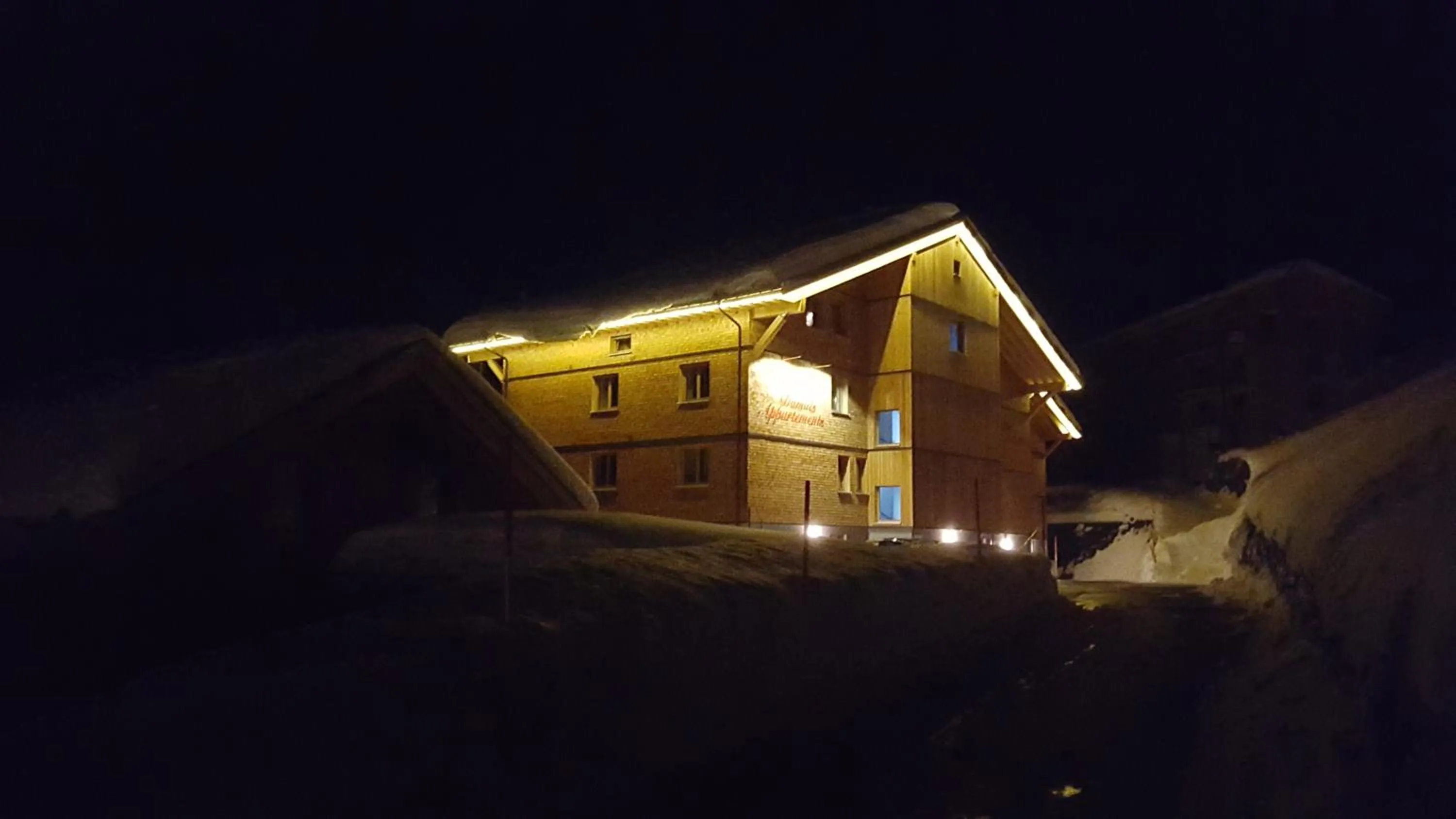 Property building in Damüls Appartements