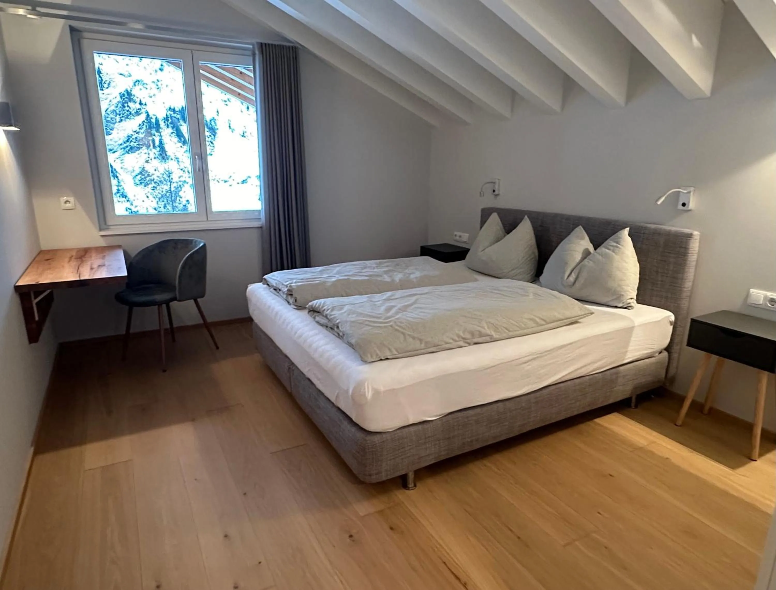 Bed in Damüls Appartements