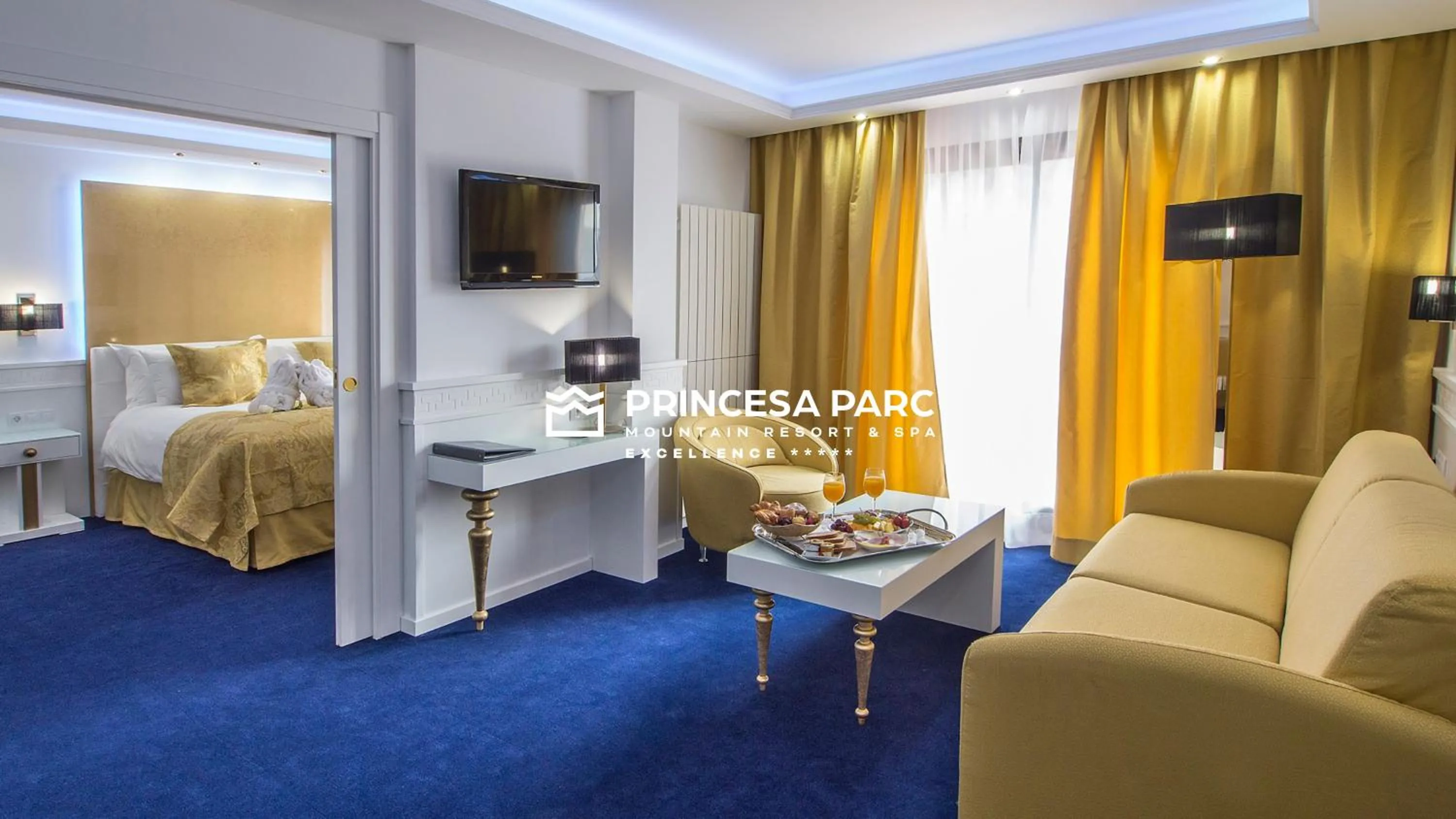 Bed in Hotel Princesa Parc Excellence