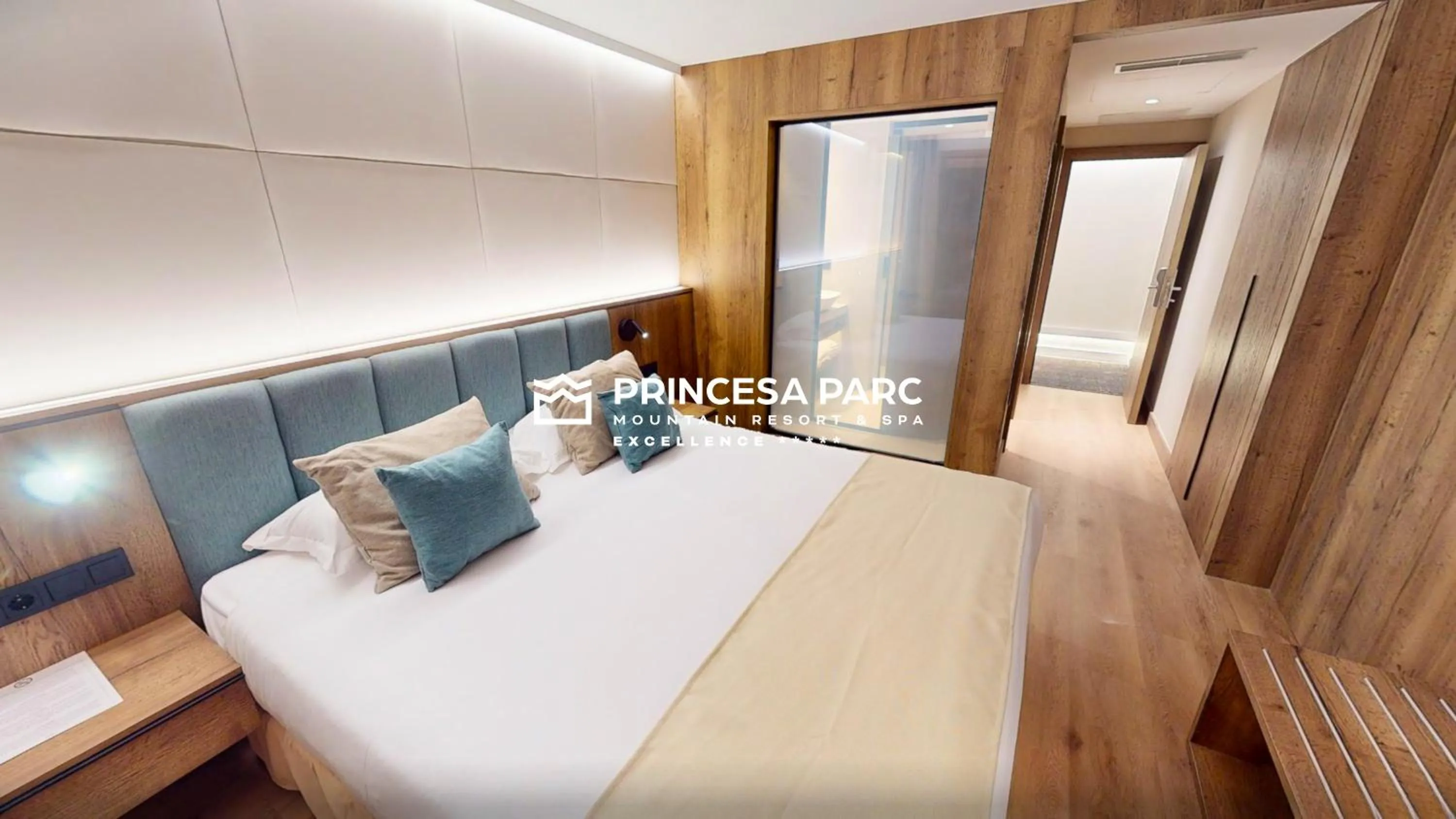 Bed in Hotel Princesa Parc Excellence