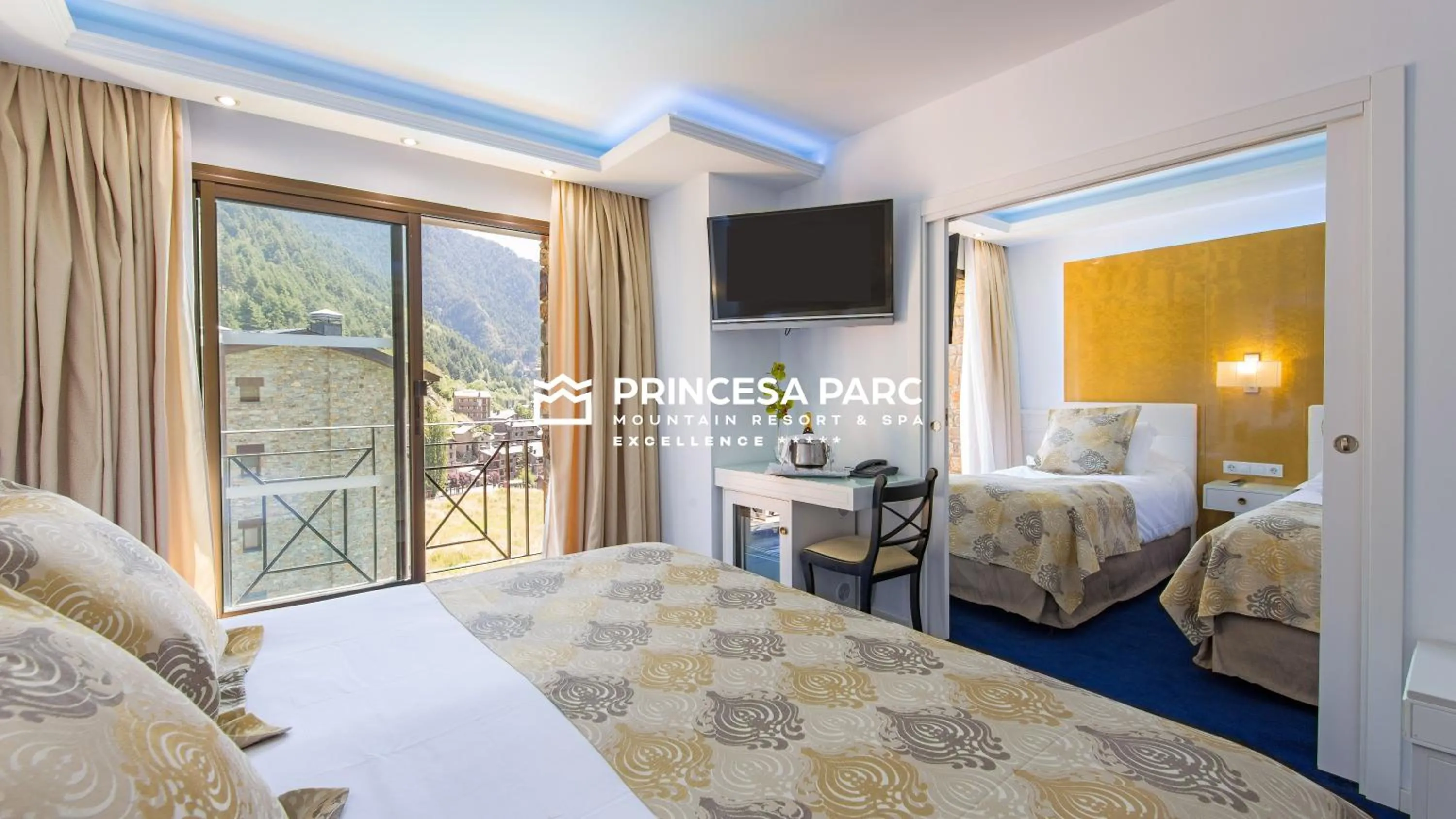Bed in Hotel Princesa Parc Excellence