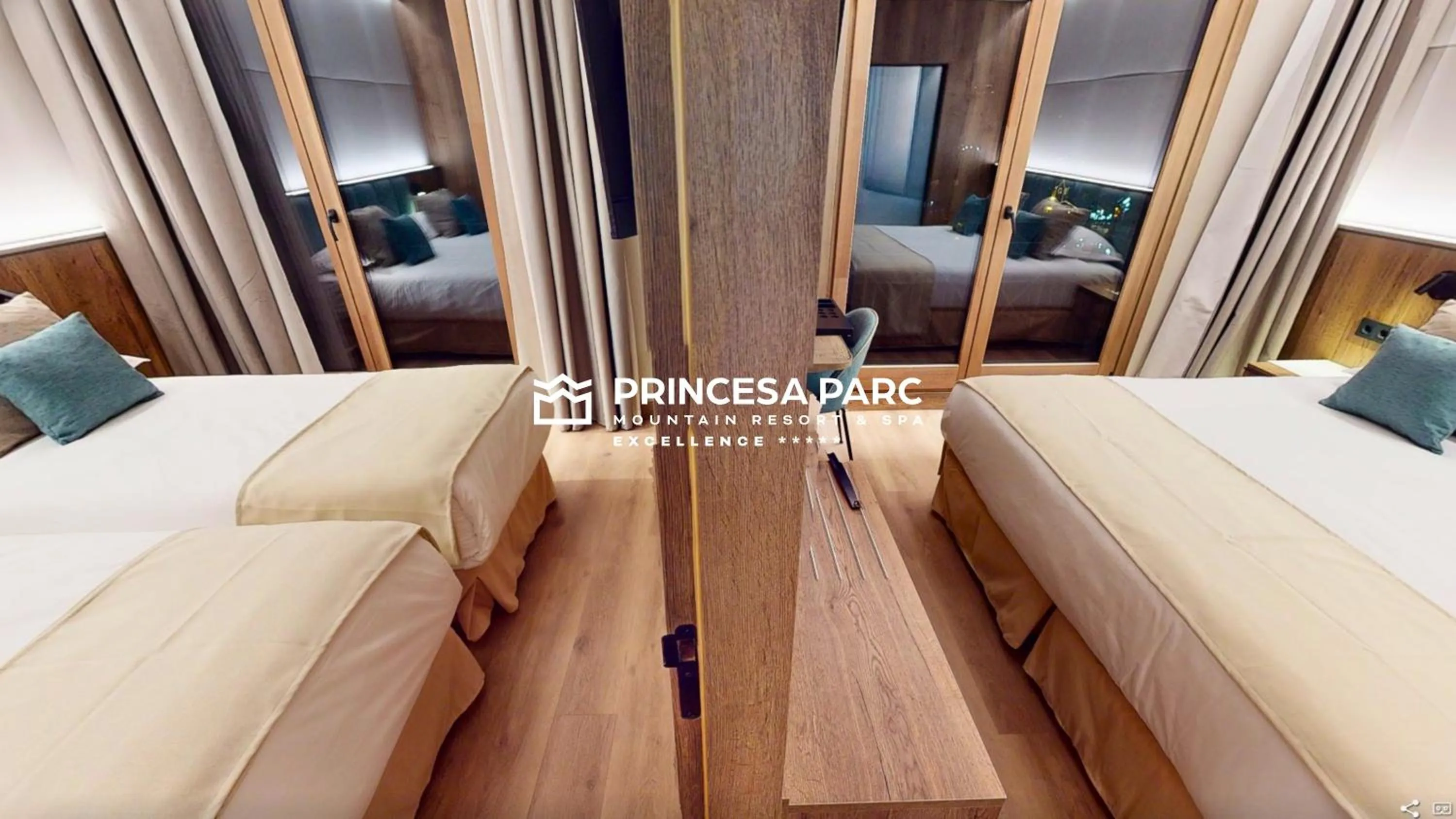 Bed in Hotel Princesa Parc Excellence