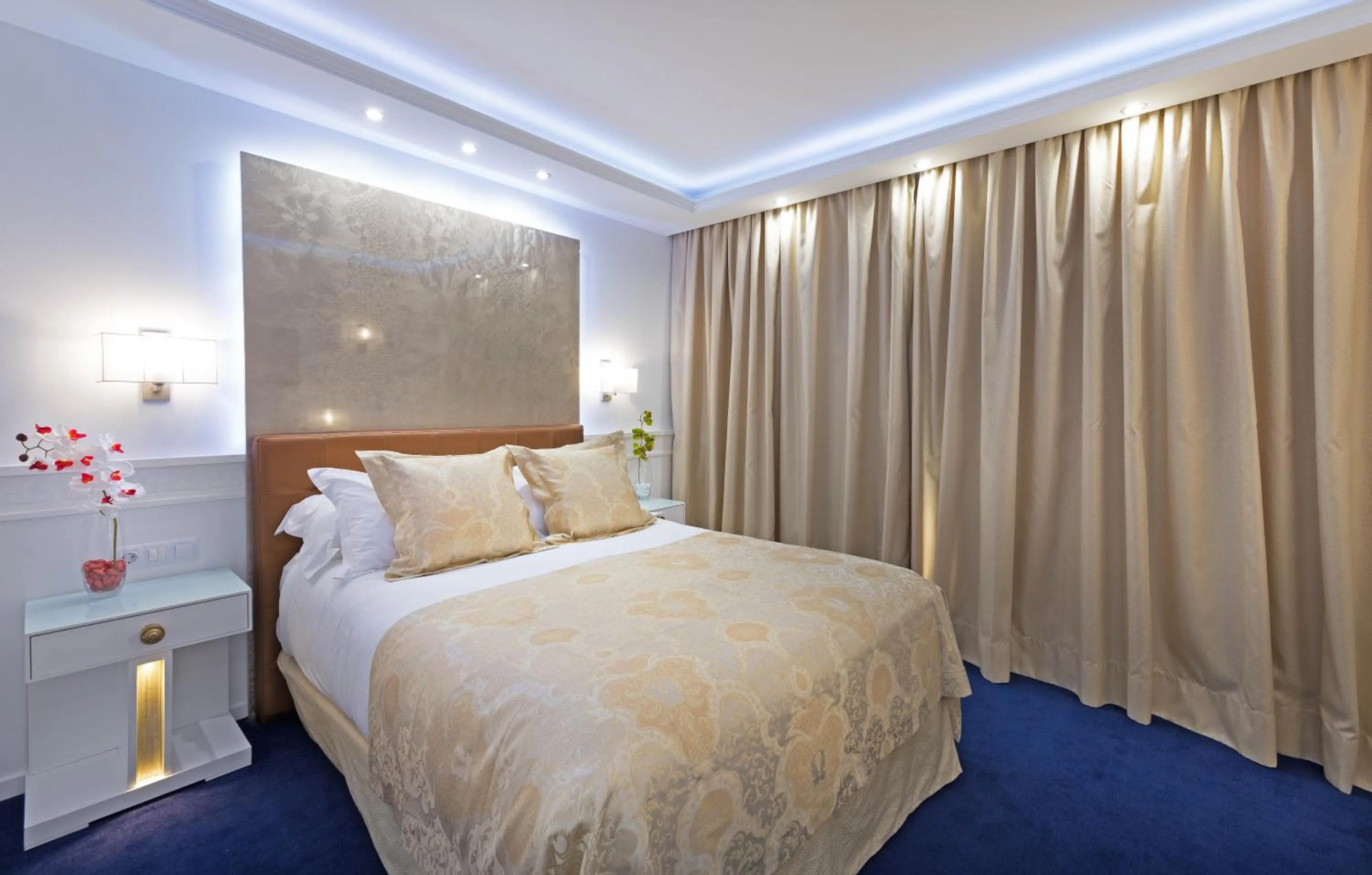 Bed in Hotel Princesa Parc Excellence