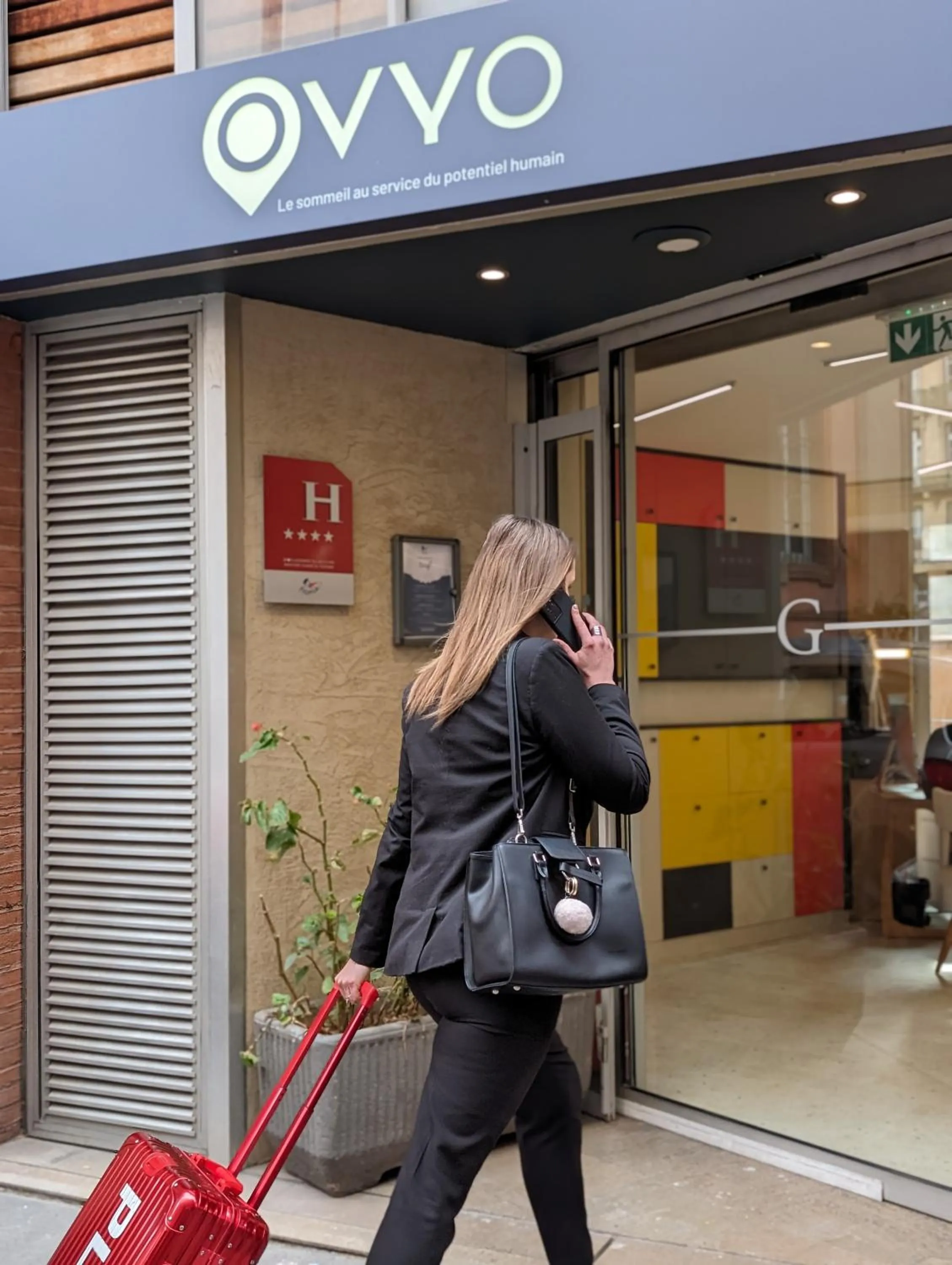 Property building in OVYO Hôtel