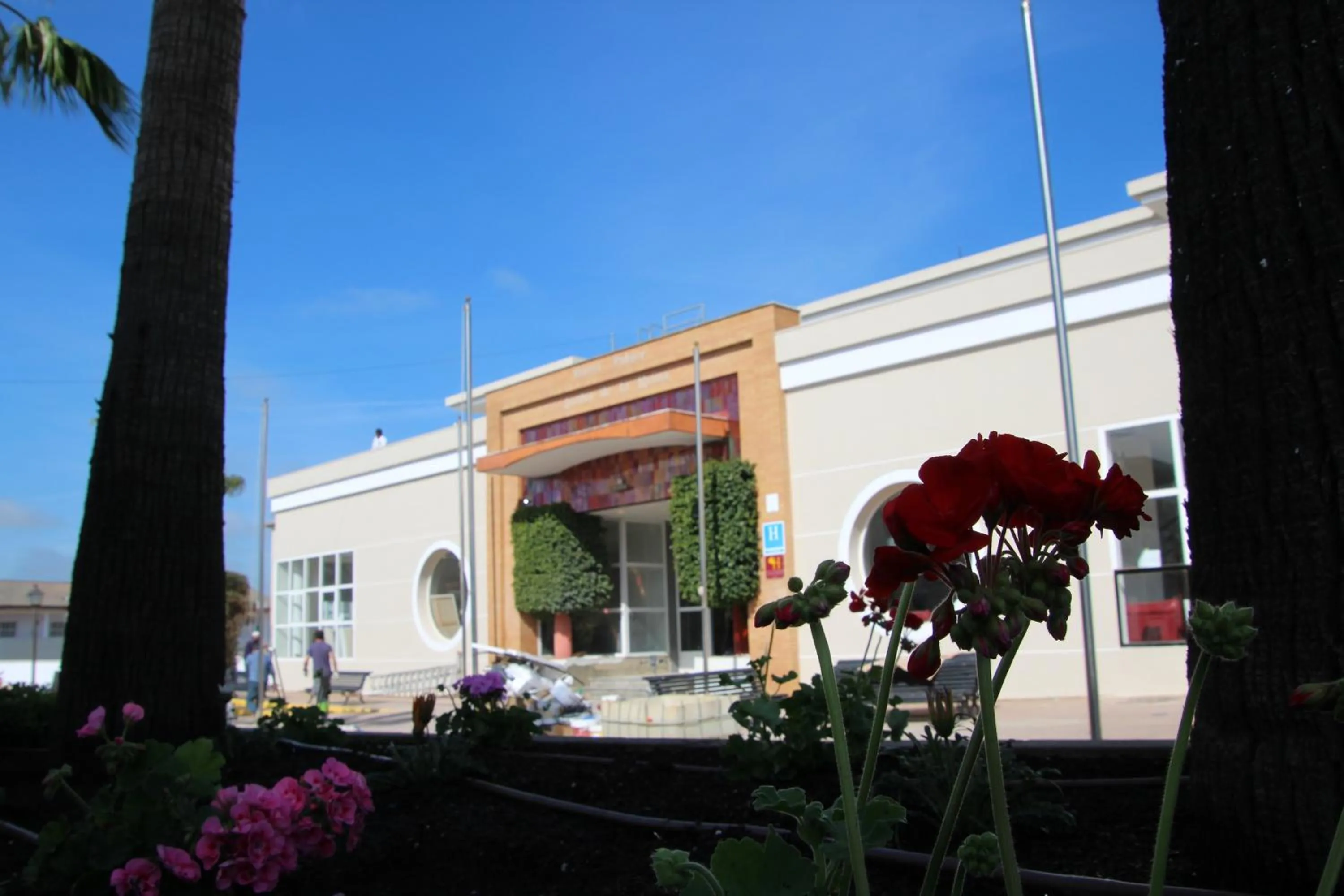 Property building in Hospedium Hotel Sky Blu Torre de Sevilla