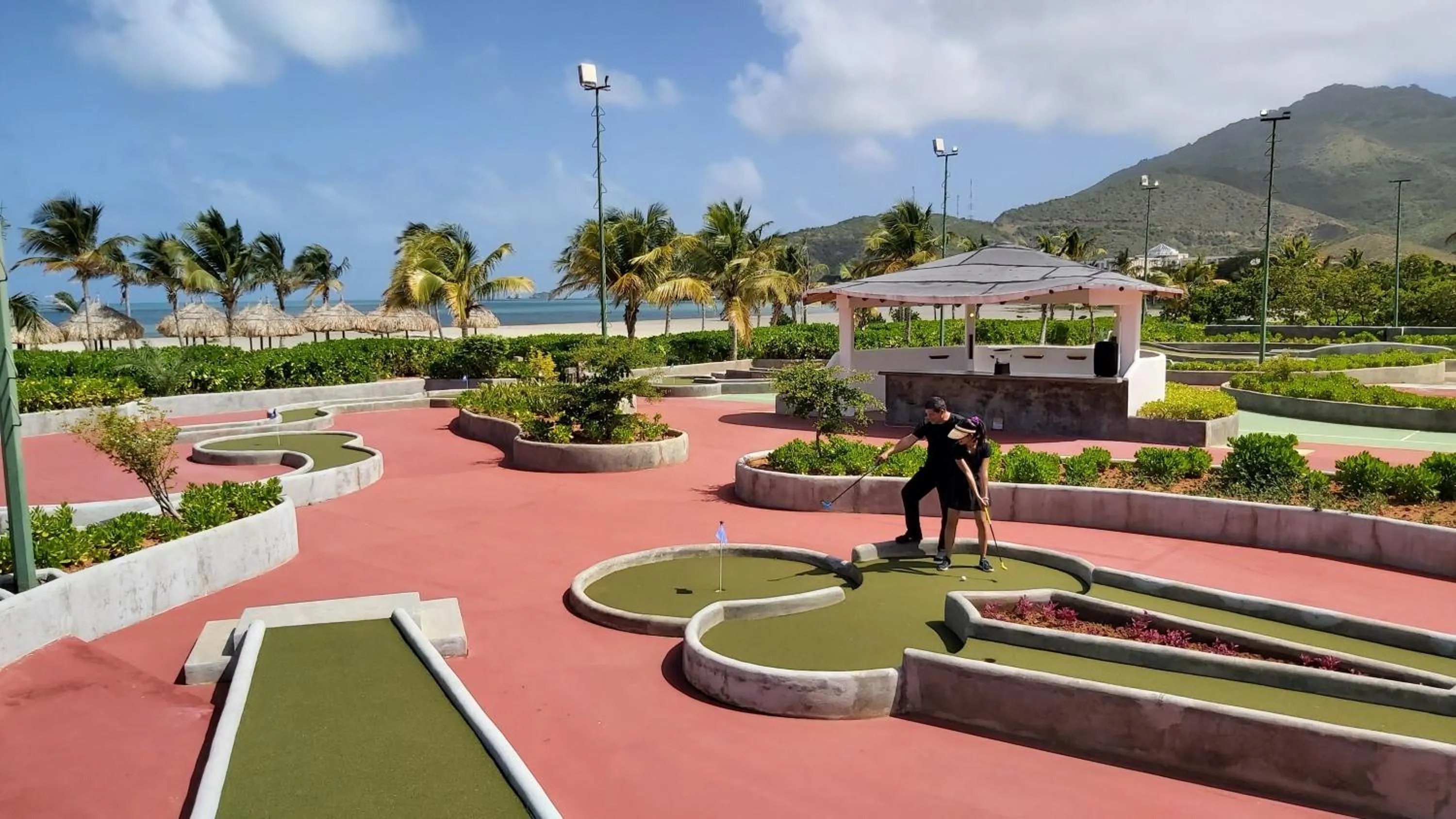 Minigolf in Sunsol Ecoland