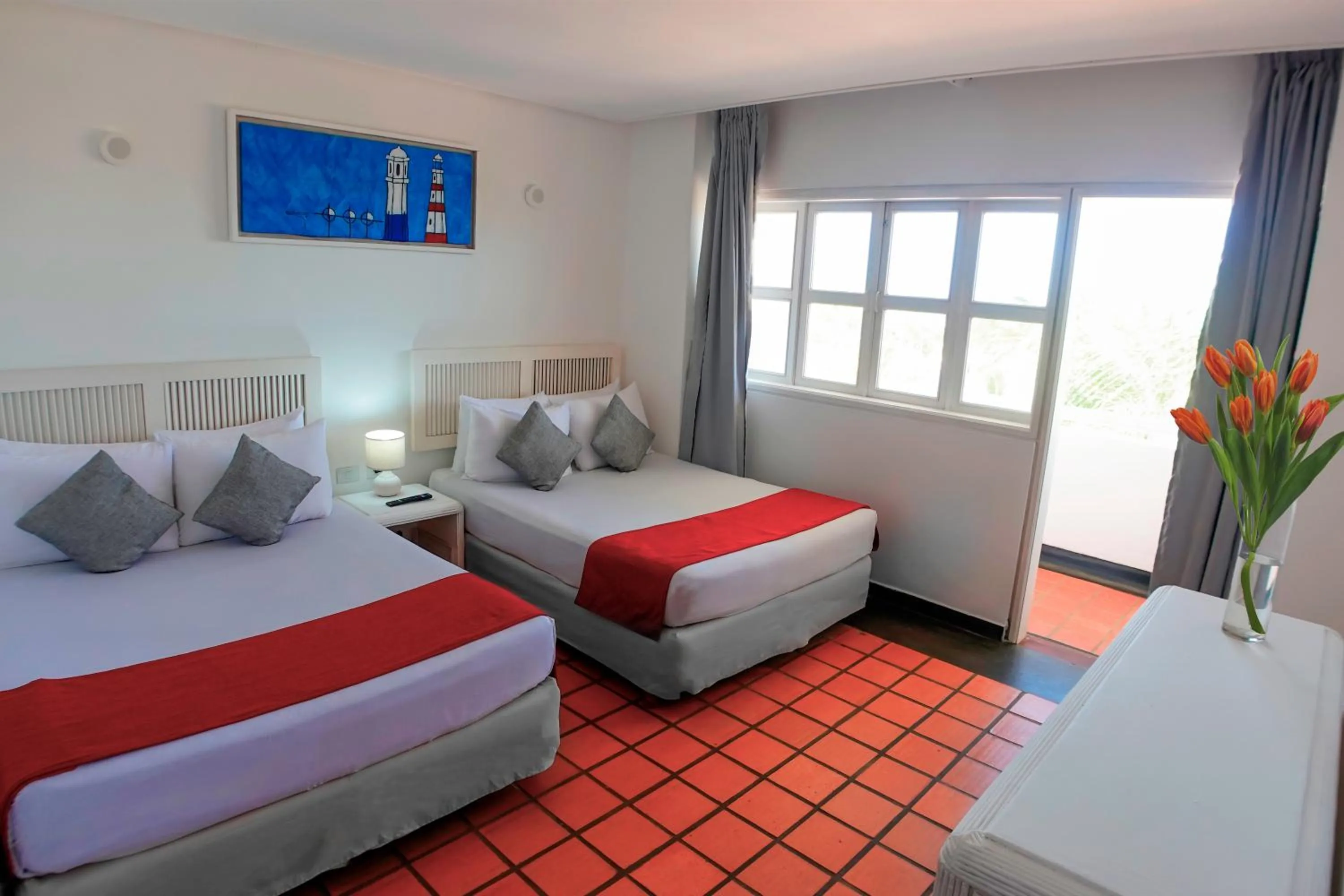 Decorative detail, Bed in Sunsol Ecoland