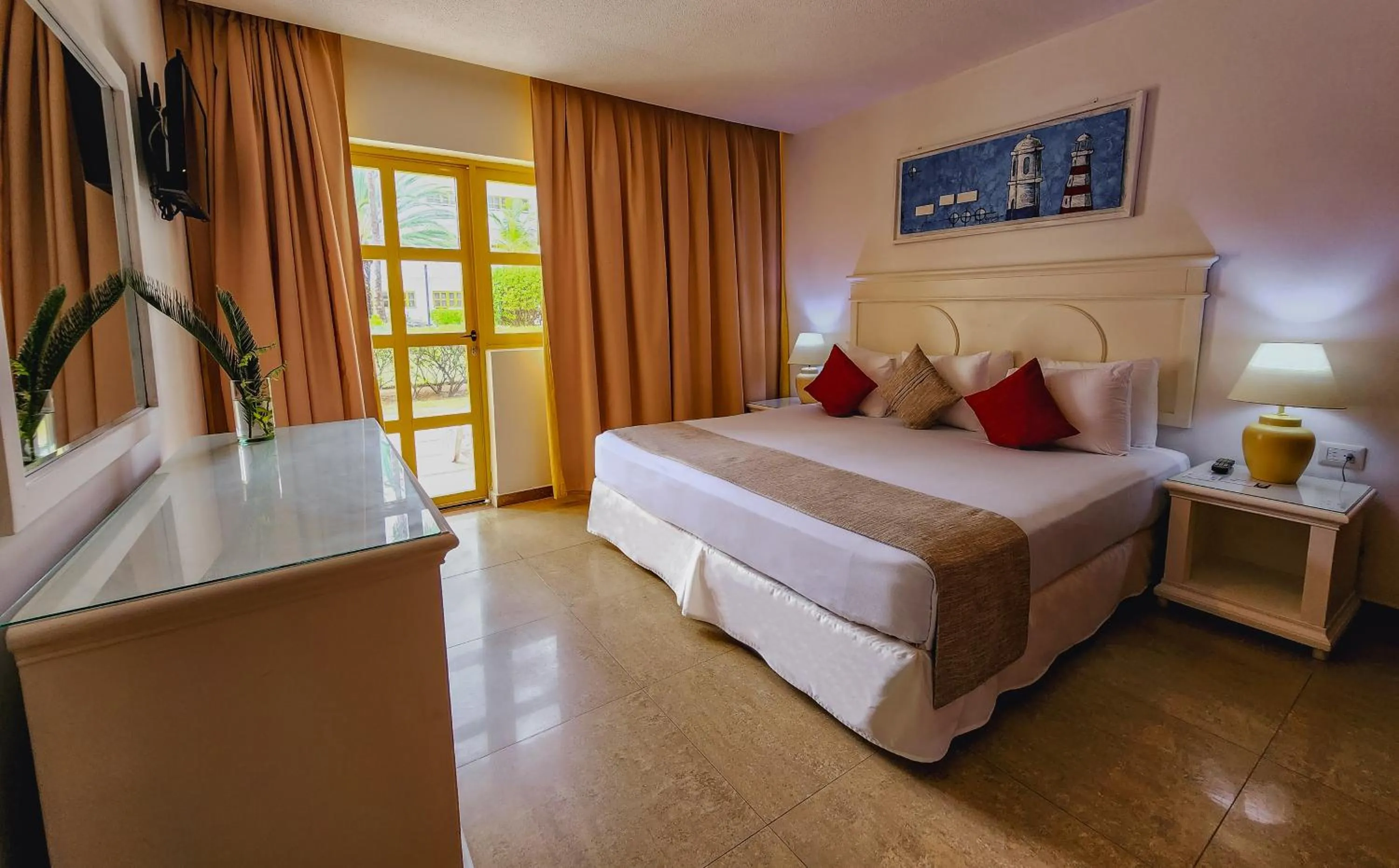 Decorative detail, Bed in Sunsol Ecoland