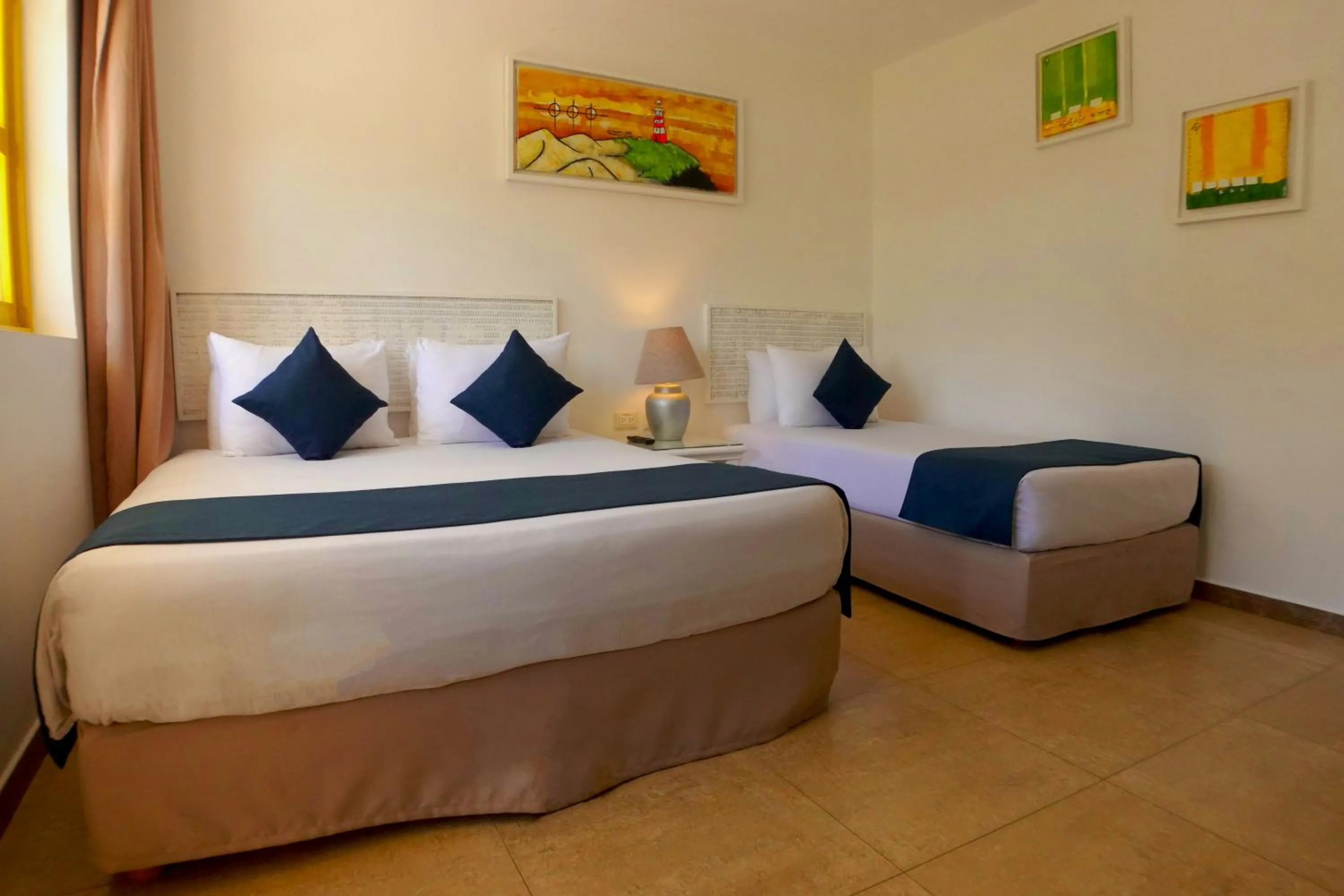 Decorative detail, Bed in Sunsol Ecoland