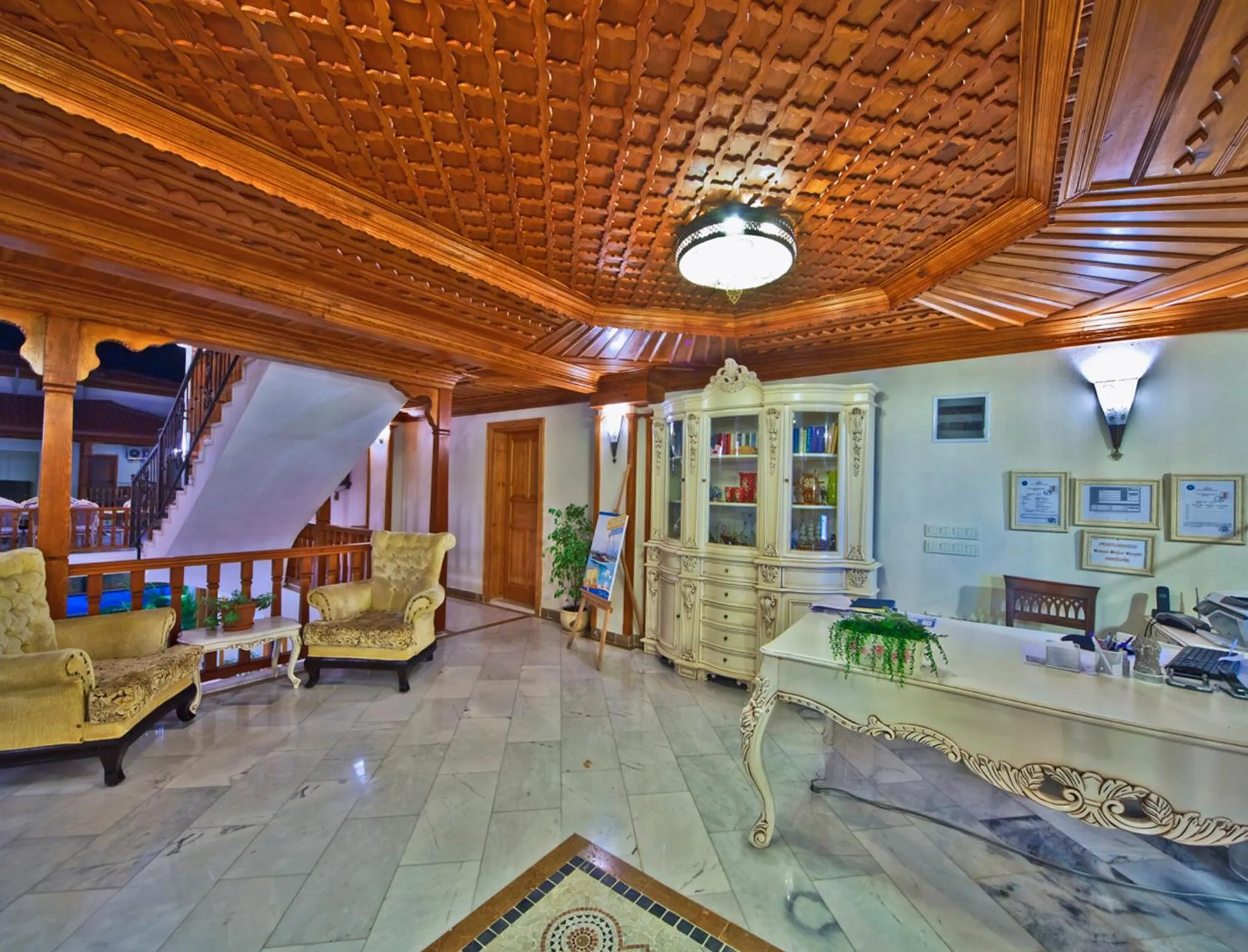 Lobby or reception in Gumus Konak