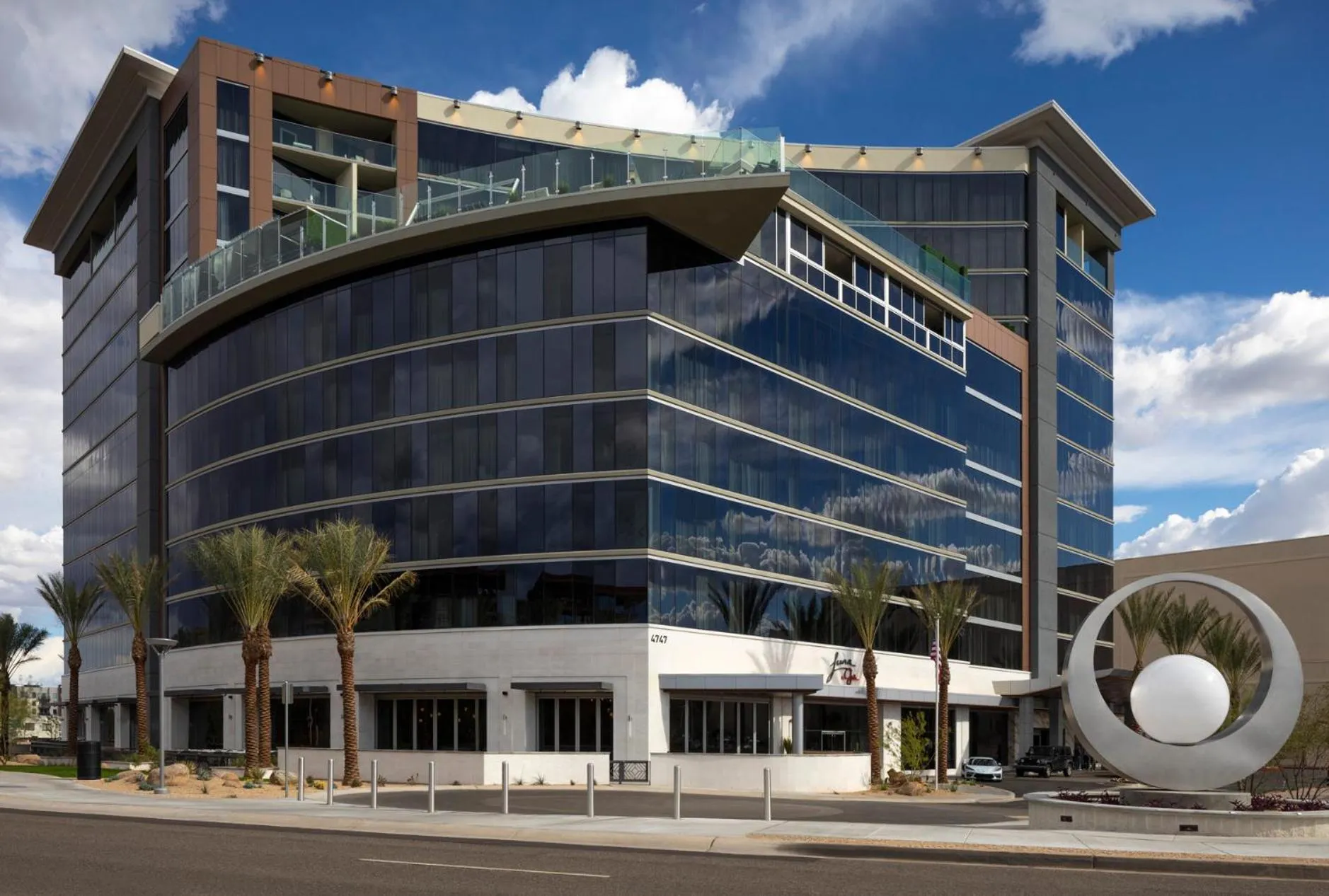 Property building in Caesars Republic Scottsdale, a Hilton Hotel