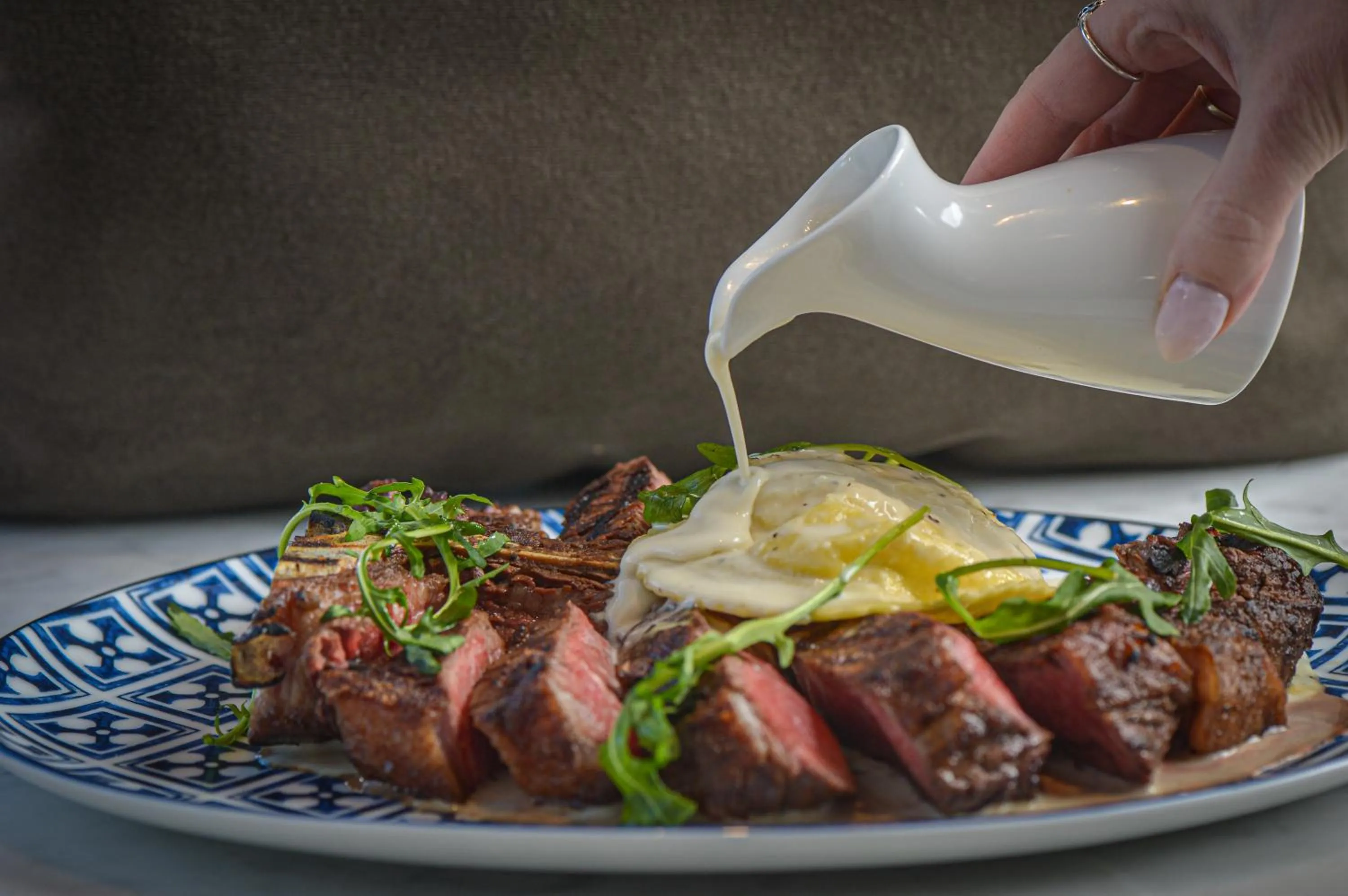 Food in Caesars Republic Scottsdale, a Hilton Hotel