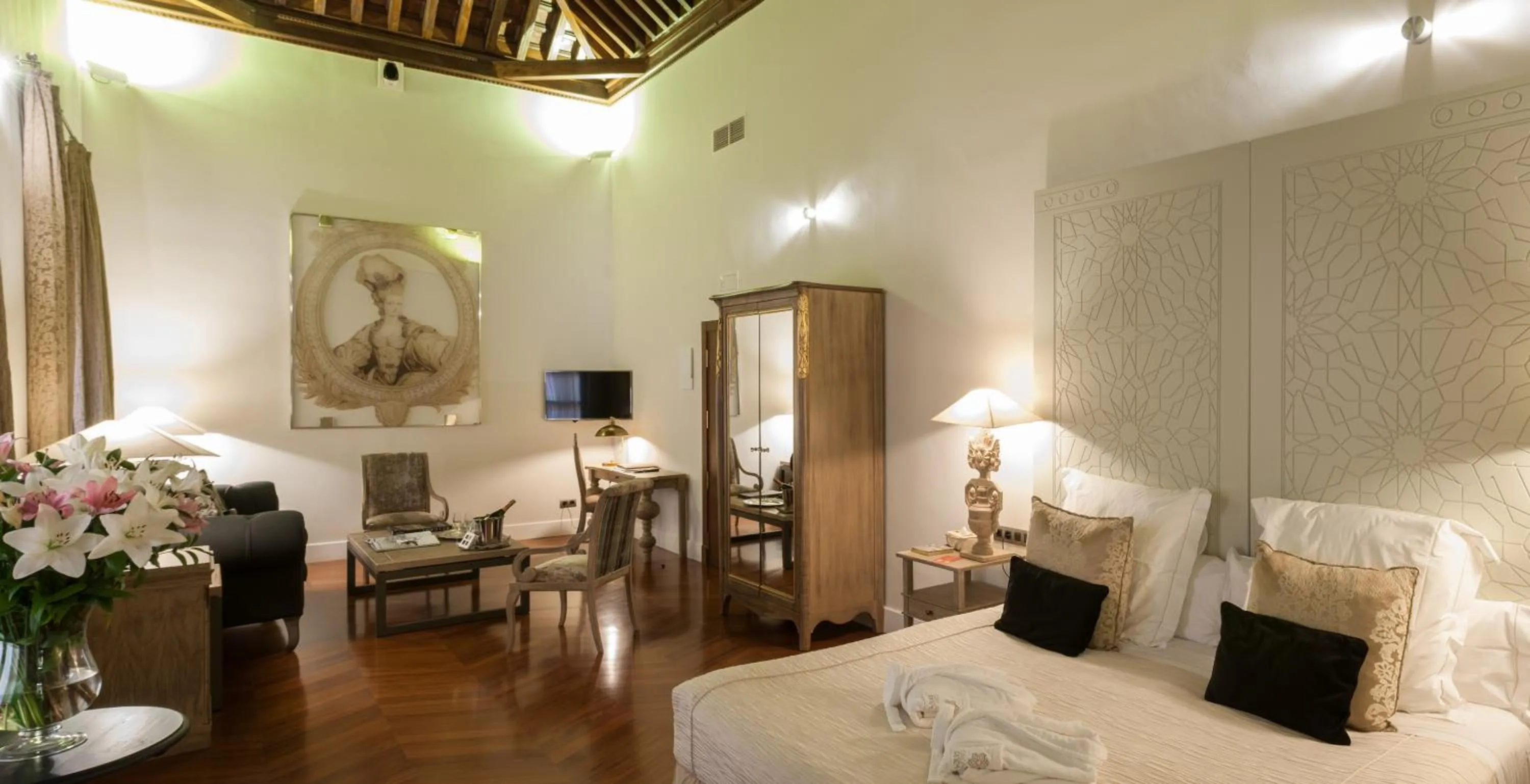 Bedroom, Bed in Palacio Pinello