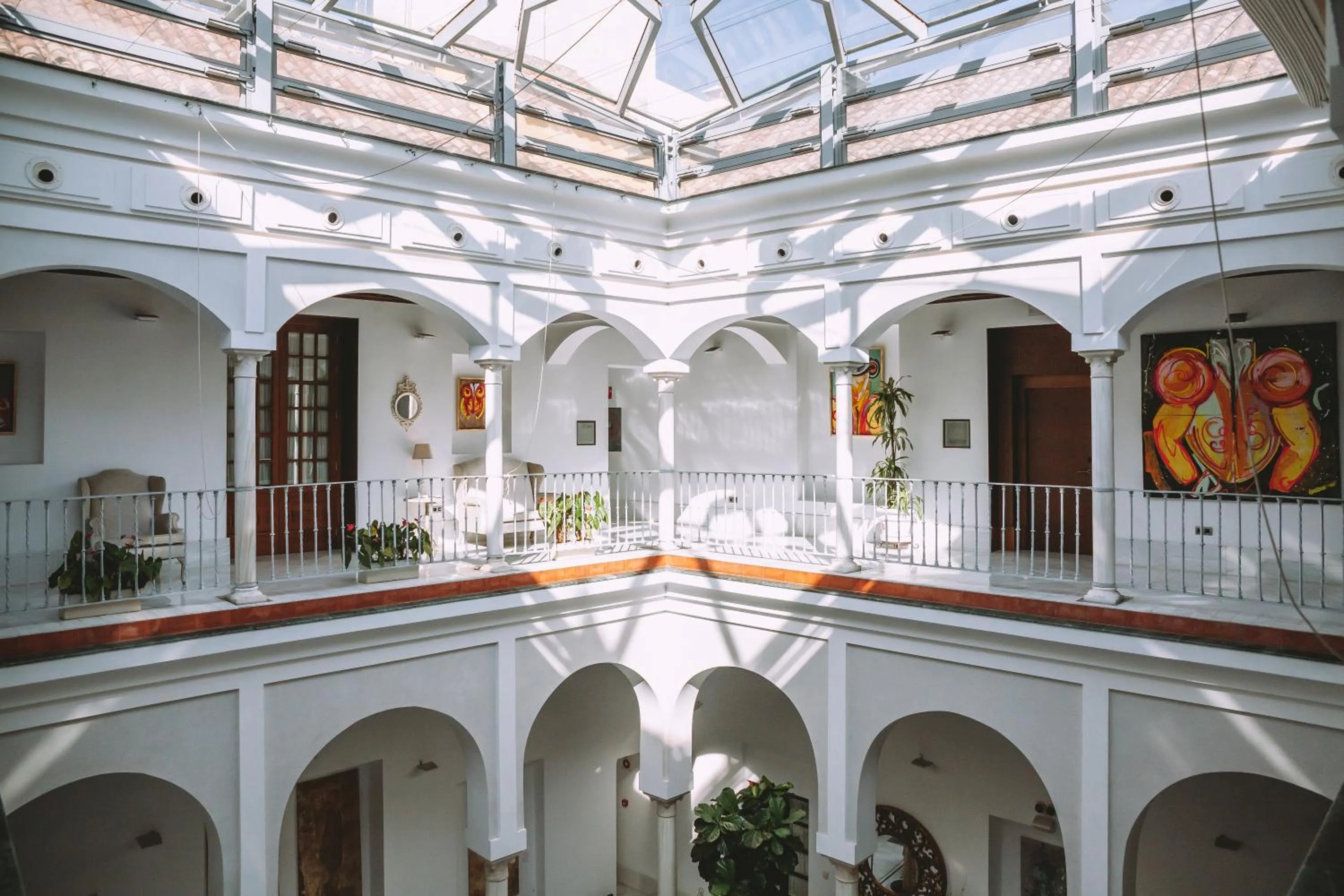 Patio in Palacio Pinello