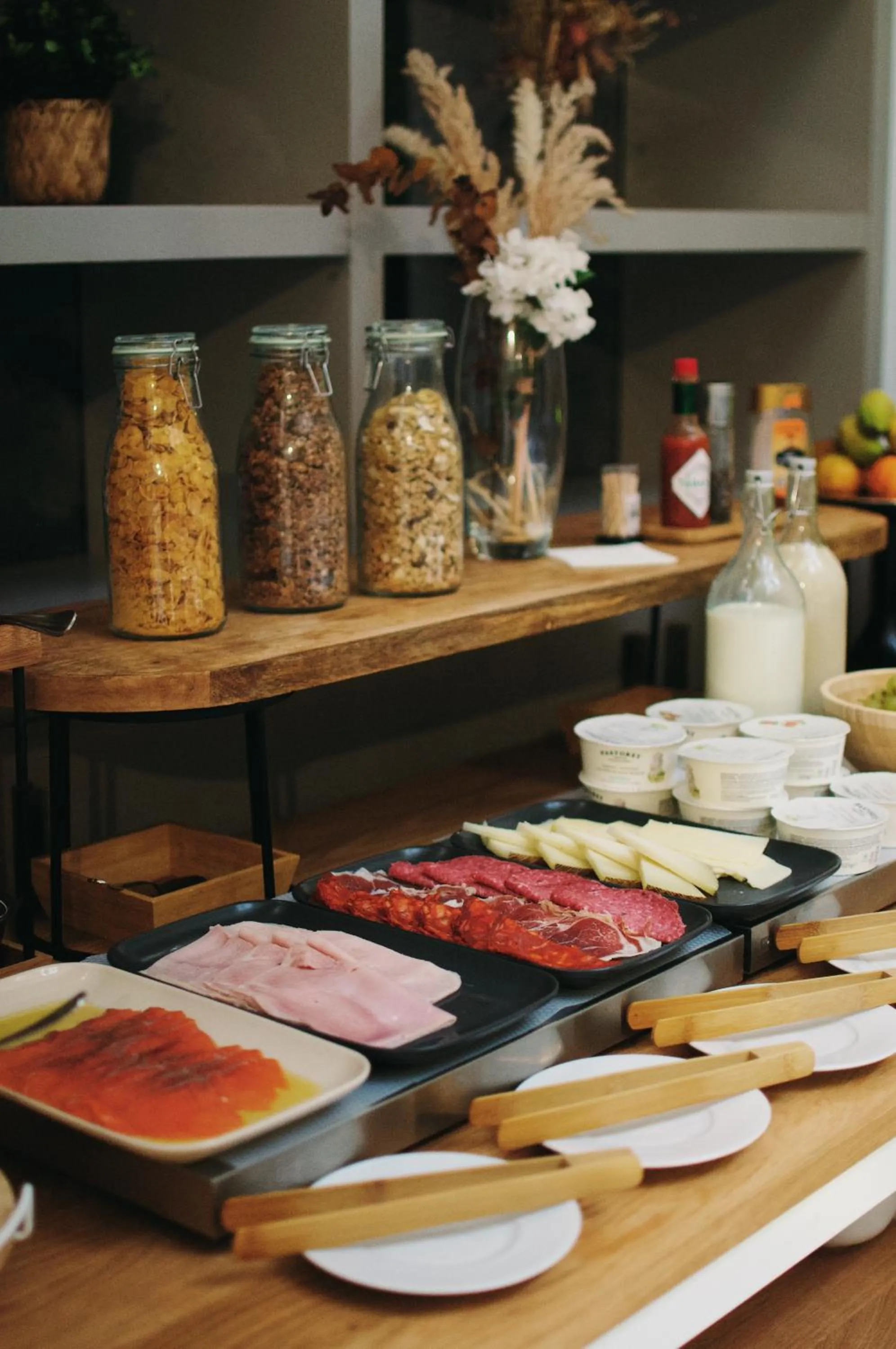 Buffet breakfast in Palacio Pinello