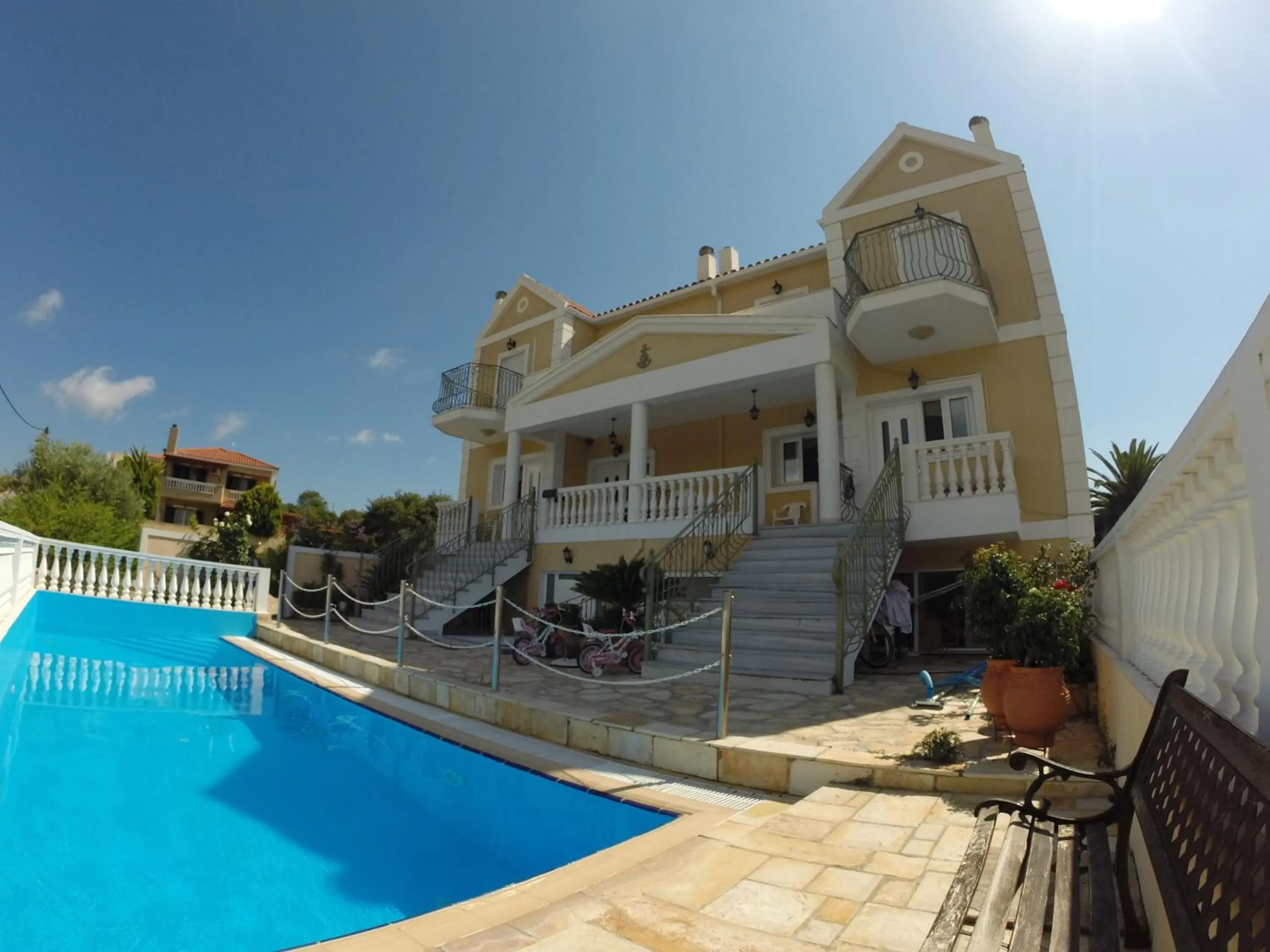Facade/entrance in Irini's Villa