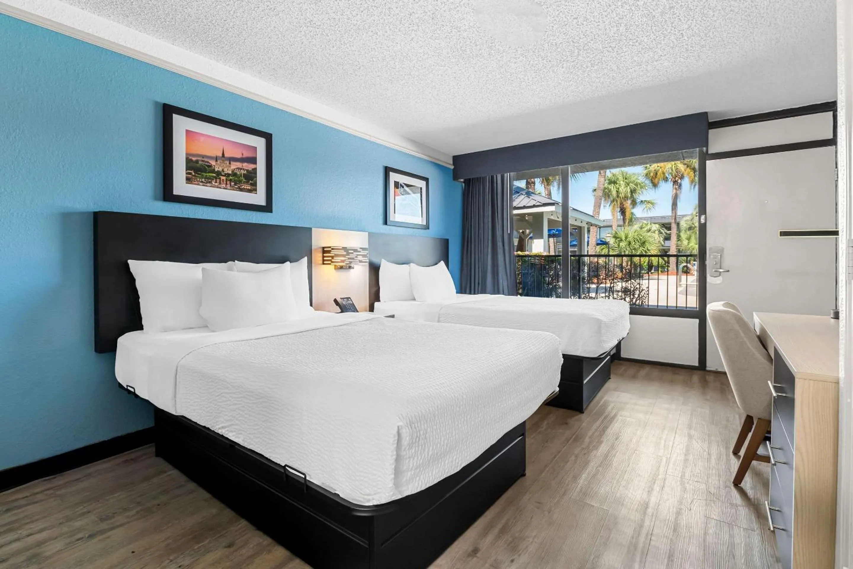 Bedroom, Bed in Suburban Studios Slidell I-10