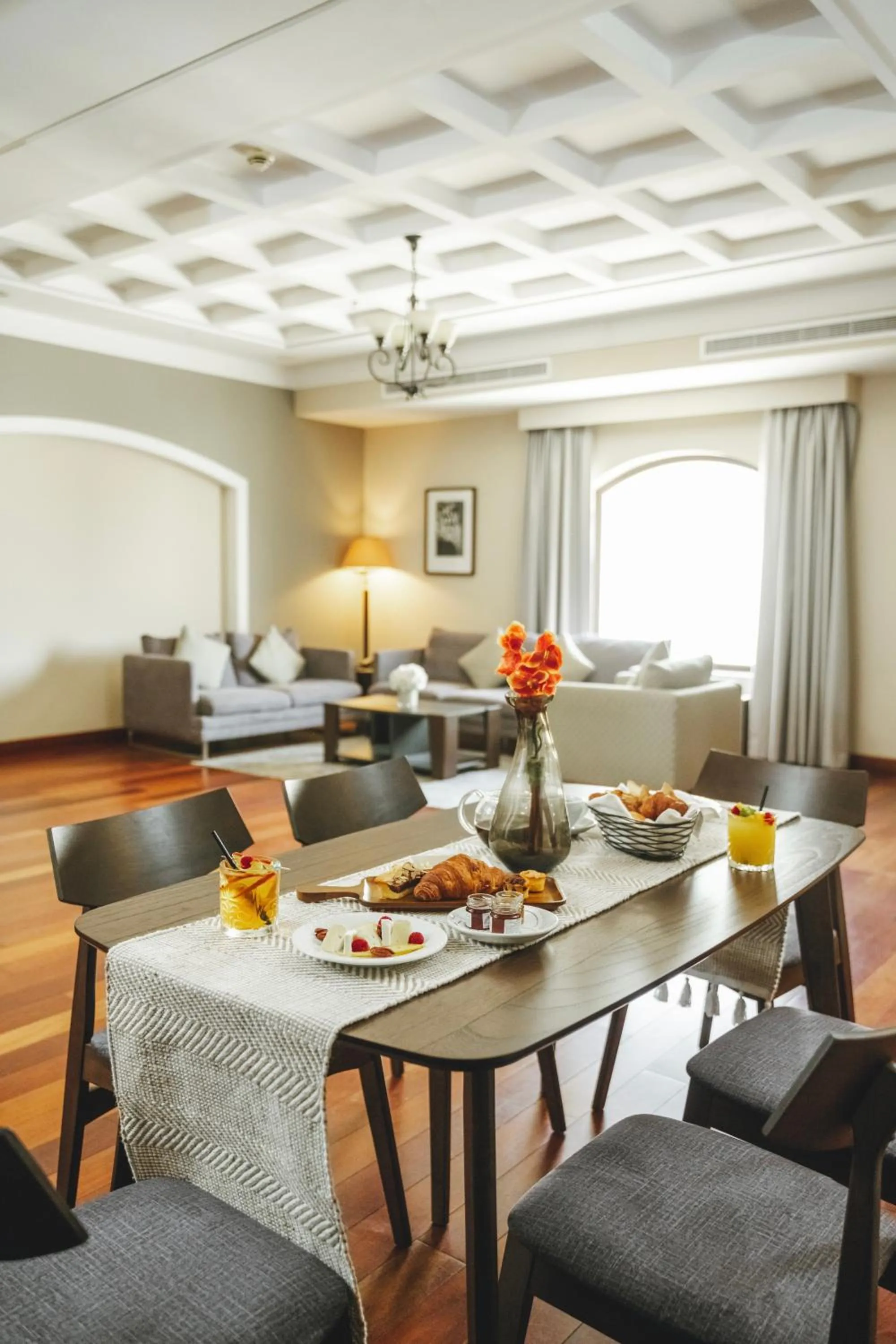 Breakfast in Rawasi Hotel Apartments