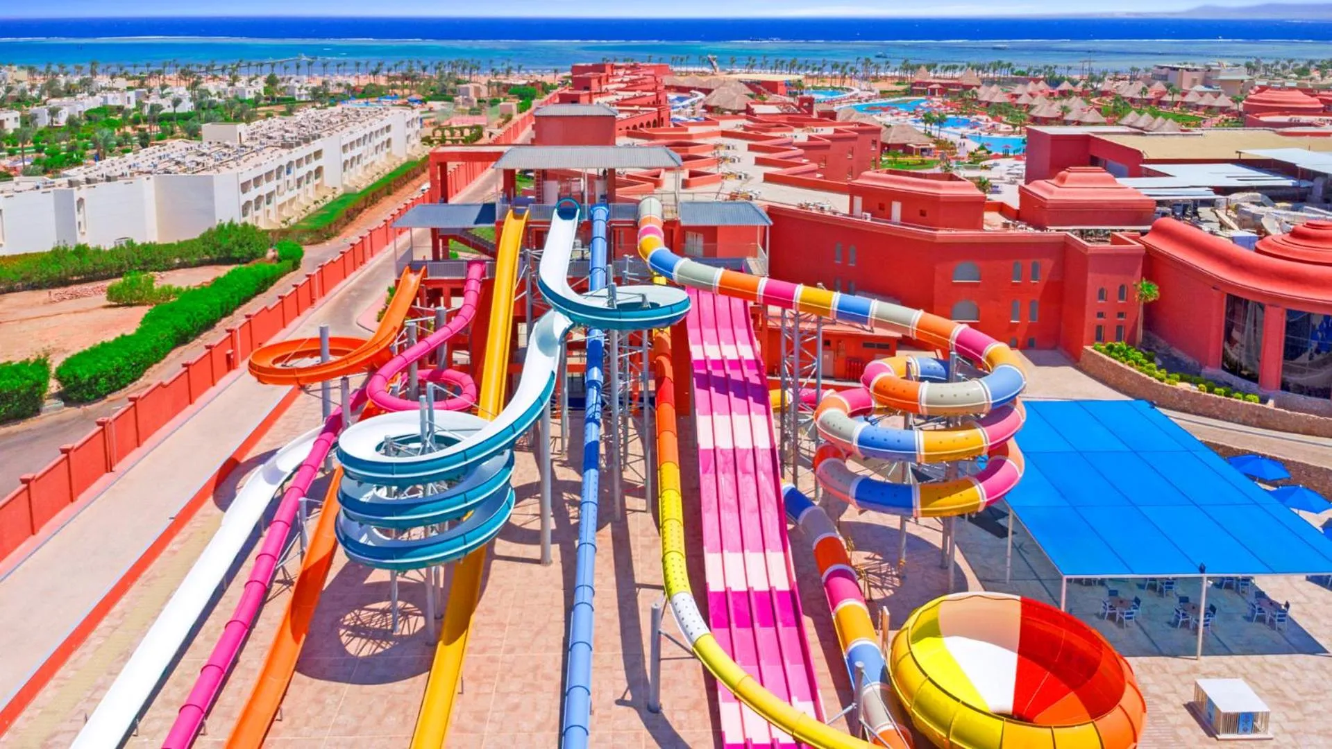 Aqua park in Pickalbatros Laguna Club Resort Sharm El Sheikh