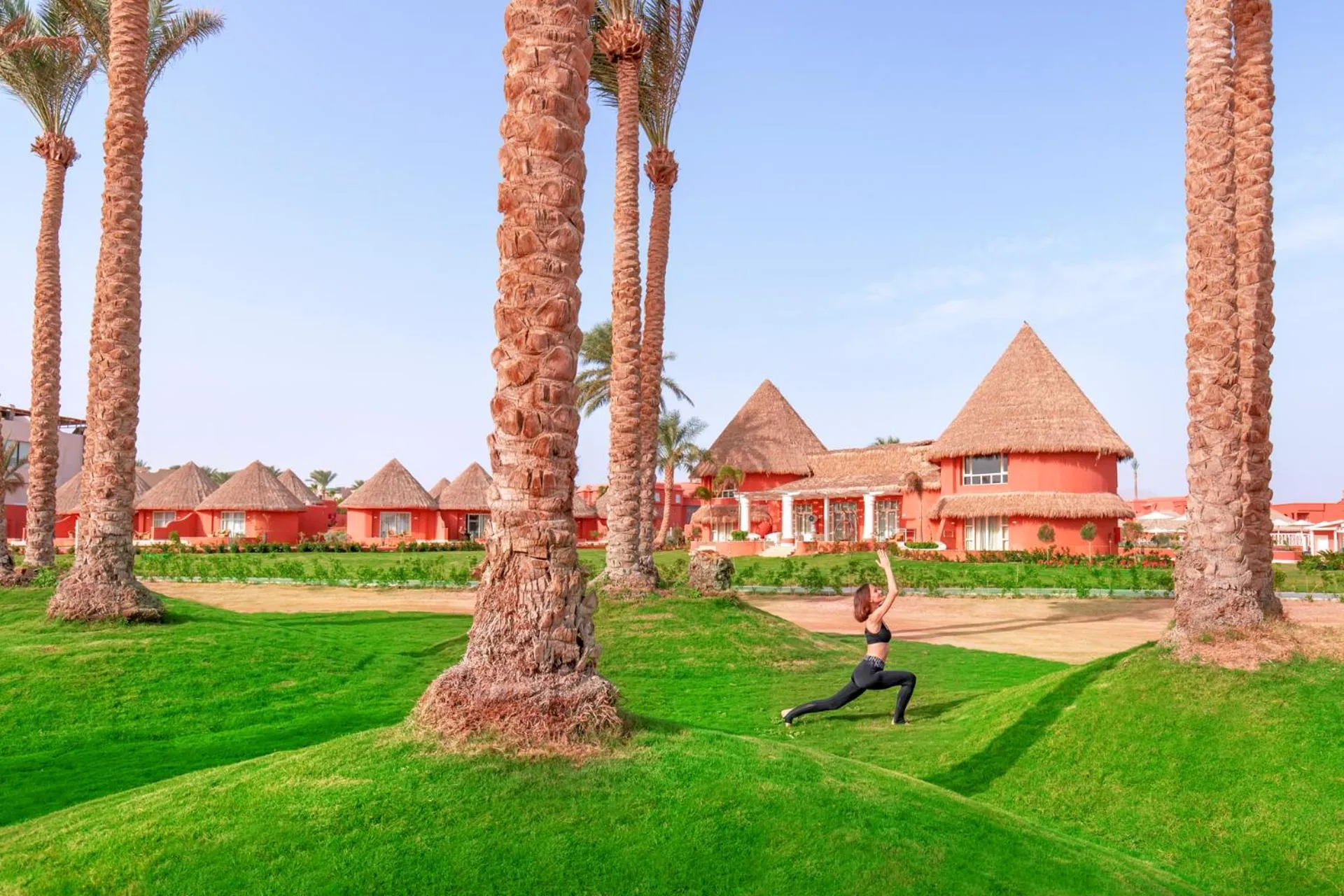 Garden in Pickalbatros Laguna Club Resort Sharm El Sheikh