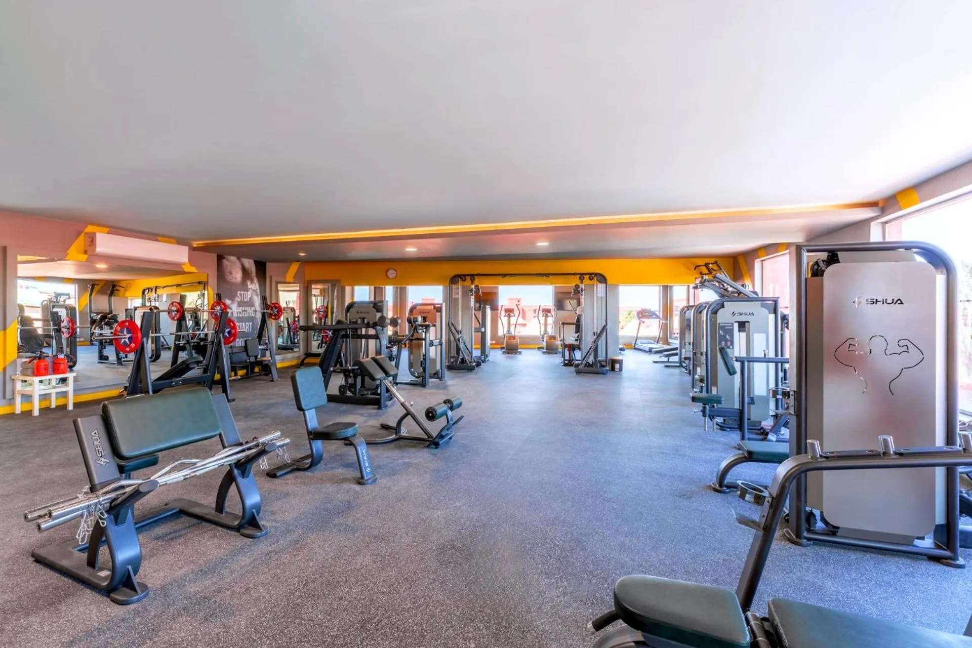 Fitness centre/facilities in Pickalbatros Laguna Club Resort Sharm El Sheikh