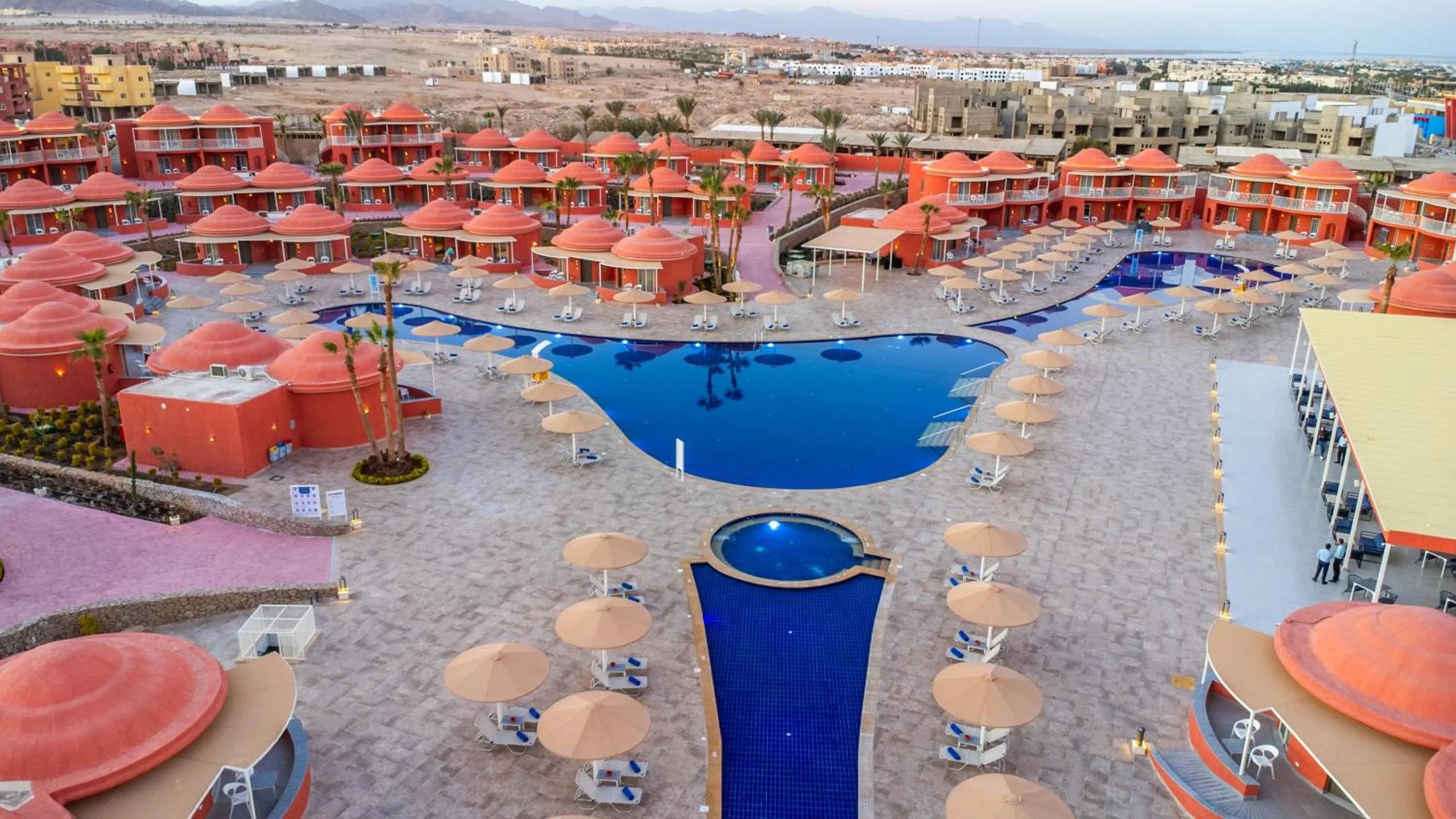 Bird's eye view in Pickalbatros Laguna Club Resort Sharm El Sheikh